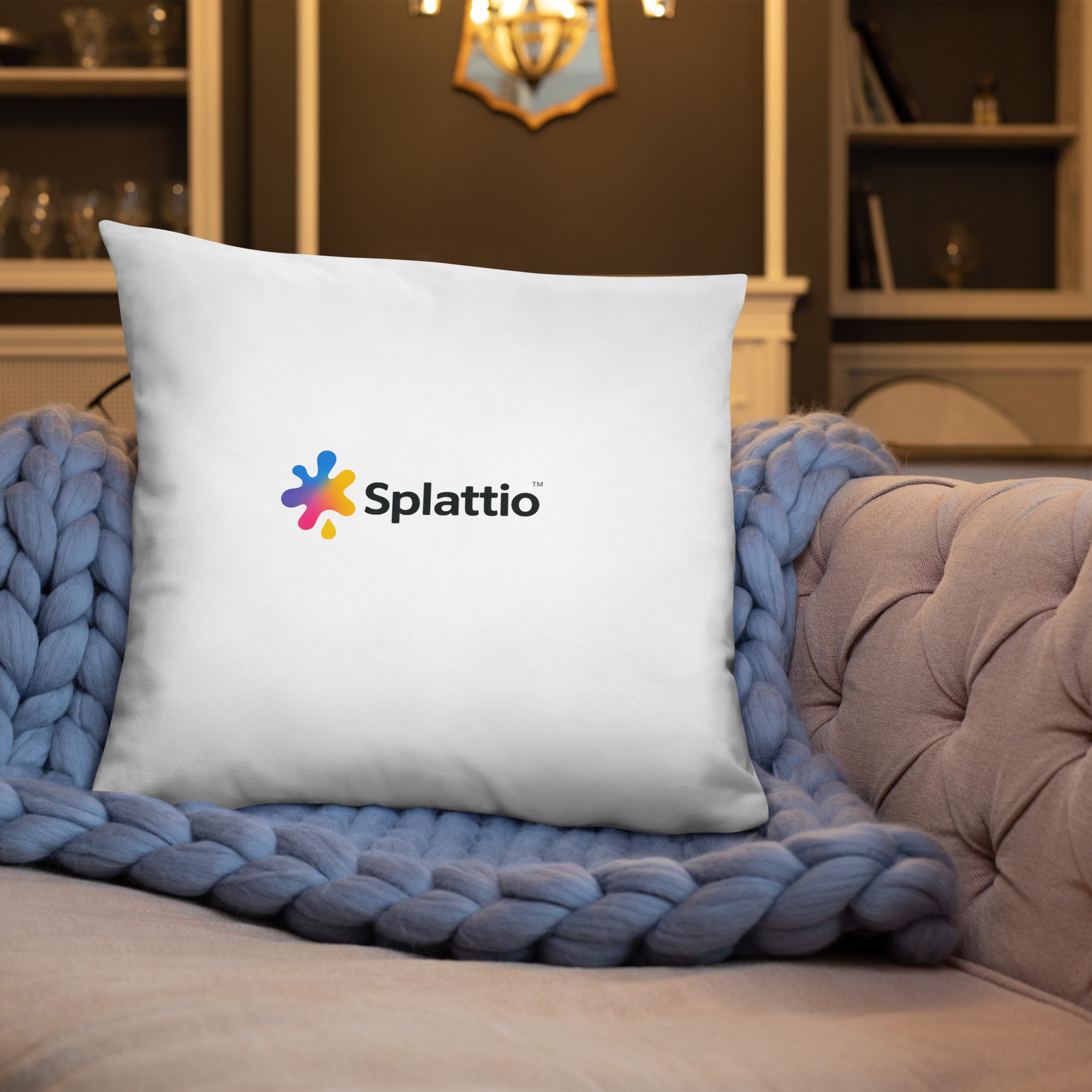 Yorkie Paint Splash Pillow - Image 10