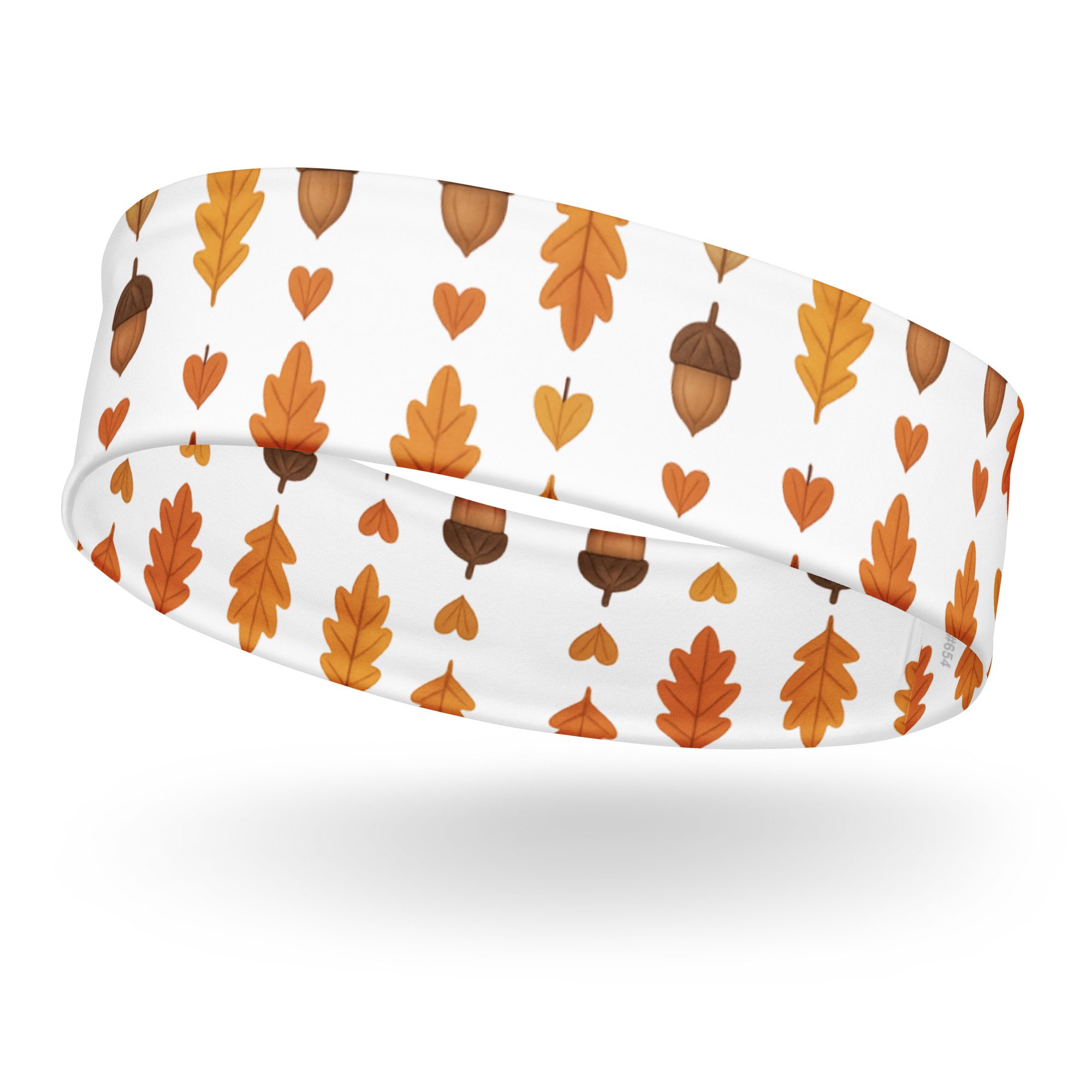 Autumn Acorns & Leaves Headband | Cozy Fall Stretch Unisex Hairband - Image 8