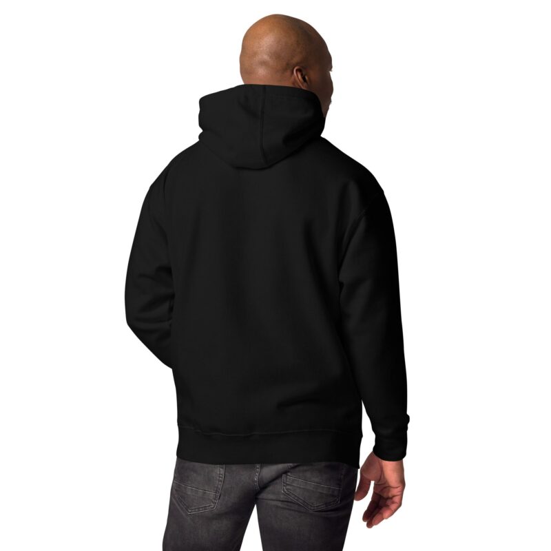 Rainbow Swirl Unisex Premium Hoodie – Express Yourself in Living Color - Image 2