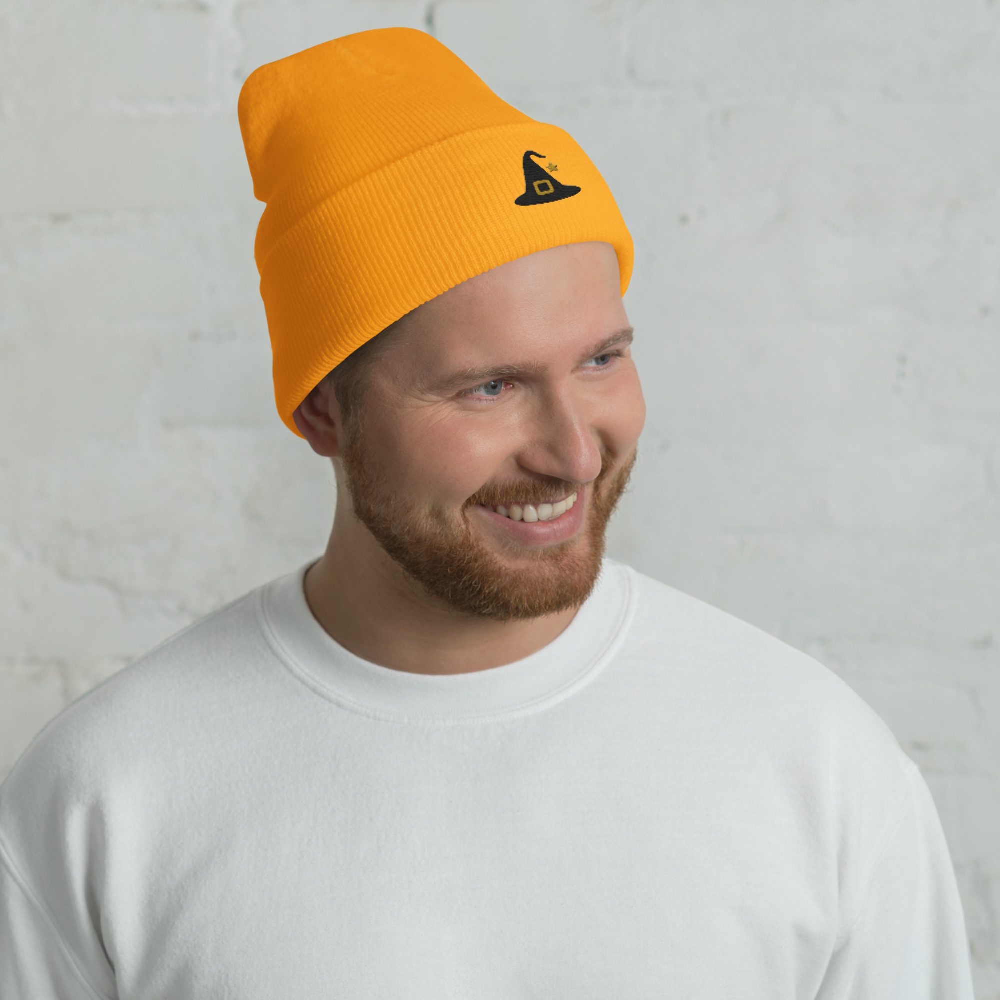 Witchy Magic Beanie – Embroidered Hat with Star Charm - Image 10