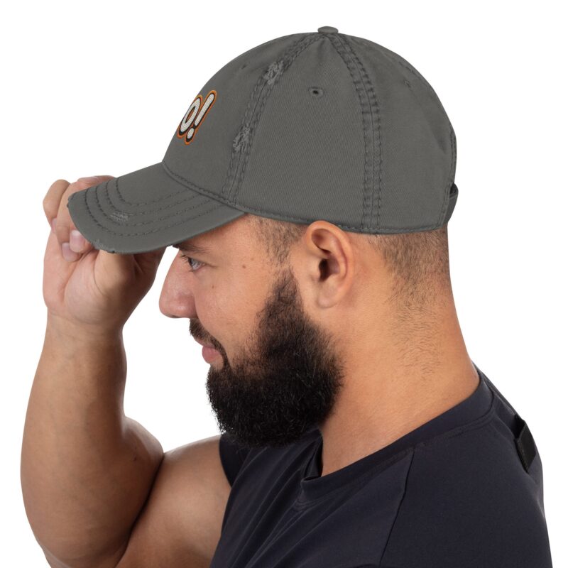 BOO! Comic Pop Embroidered Hat – Halloween Statement Cap - Image 9