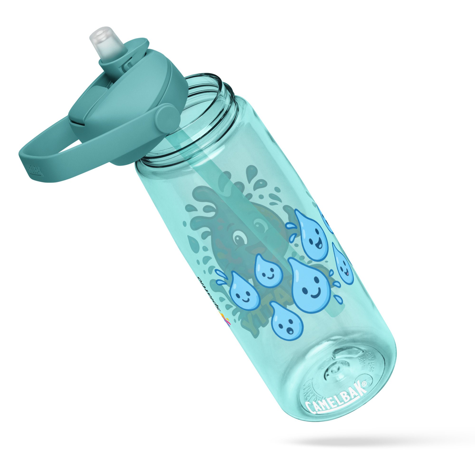 Splatty™ Flip Straw 25oz Water Bottle – Fun Hydration with Character! - Image 22