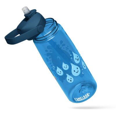 Splatty™ Flip Straw 25oz Water Bottle – Fun Hydration with Character!