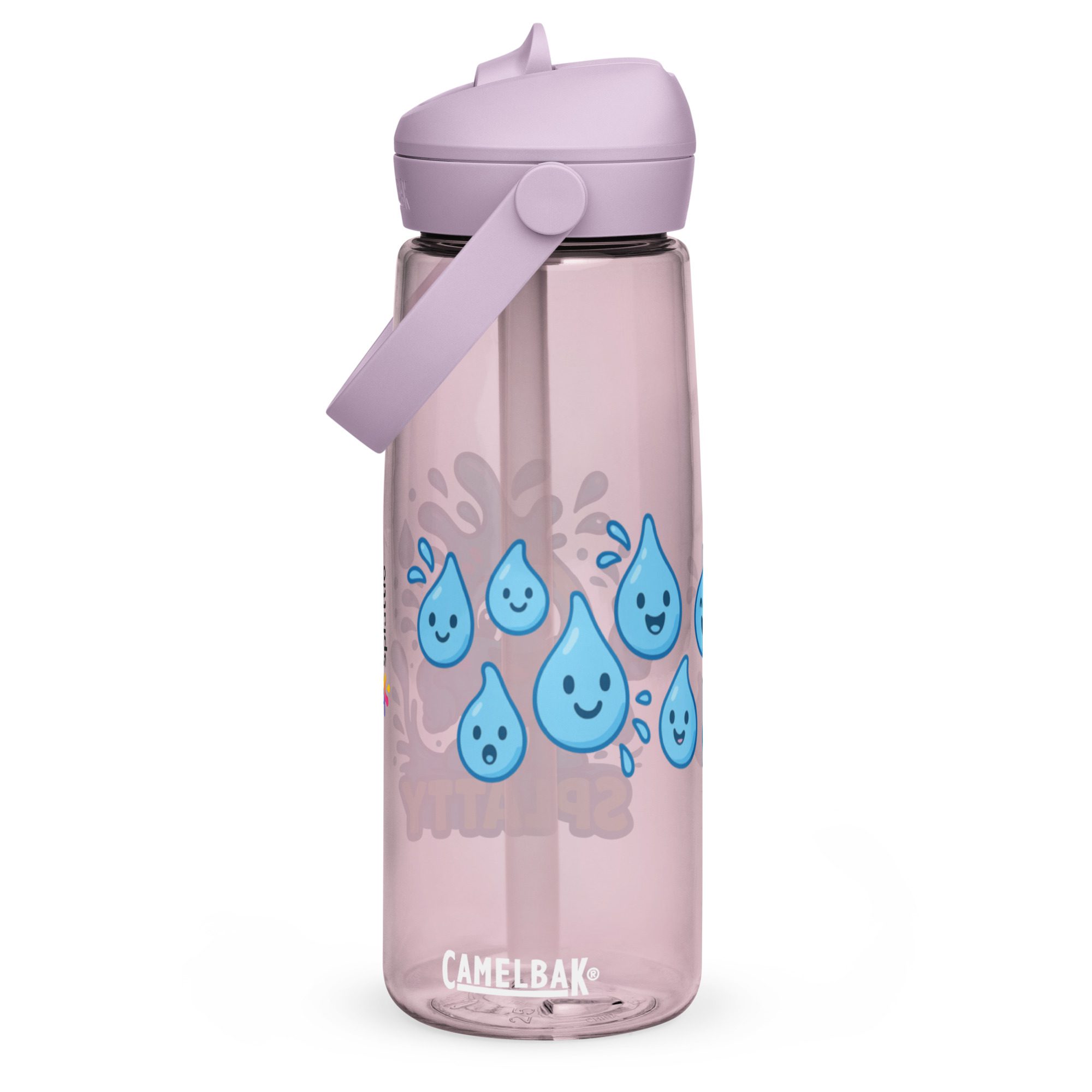 Splatty™ Flip Straw 25oz Water Bottle – Fun Hydration with Character! - Image 10