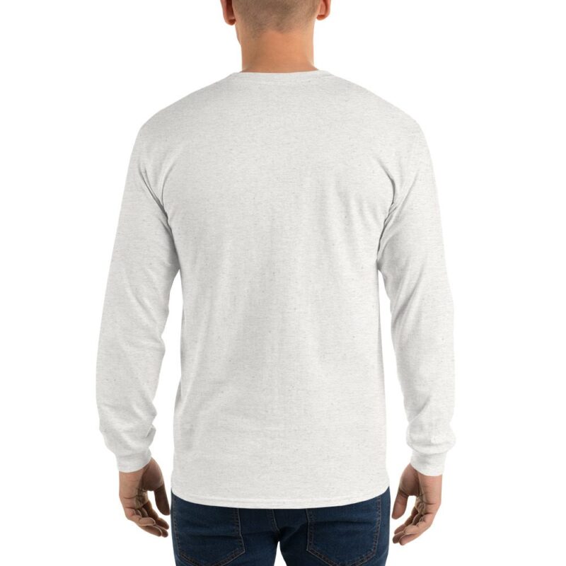 Happy Ghost Splash Men’s Long Sleeve Shirt - Image 41