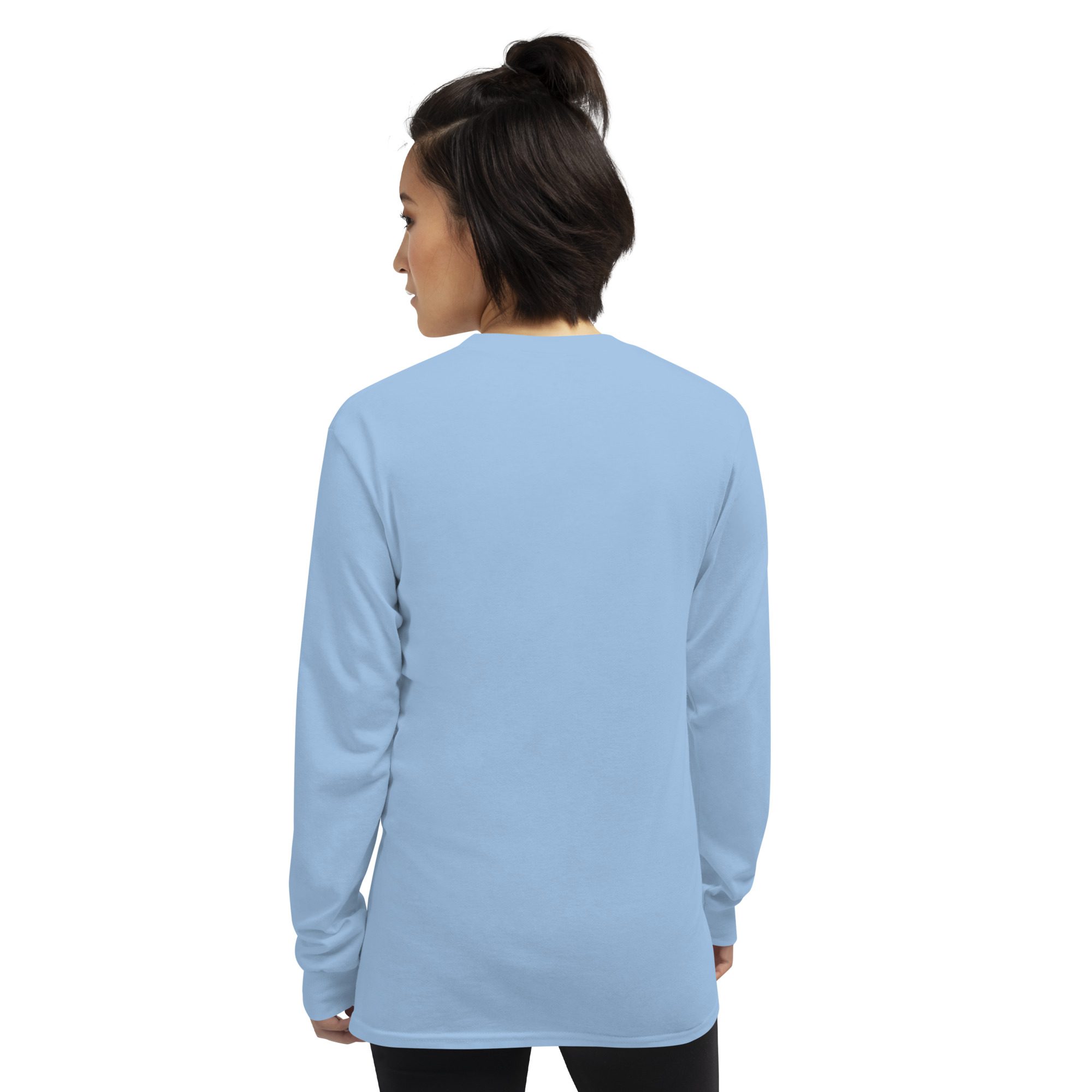 Happy Ghost Splash Men’s Long Sleeve Shirt - Image 13