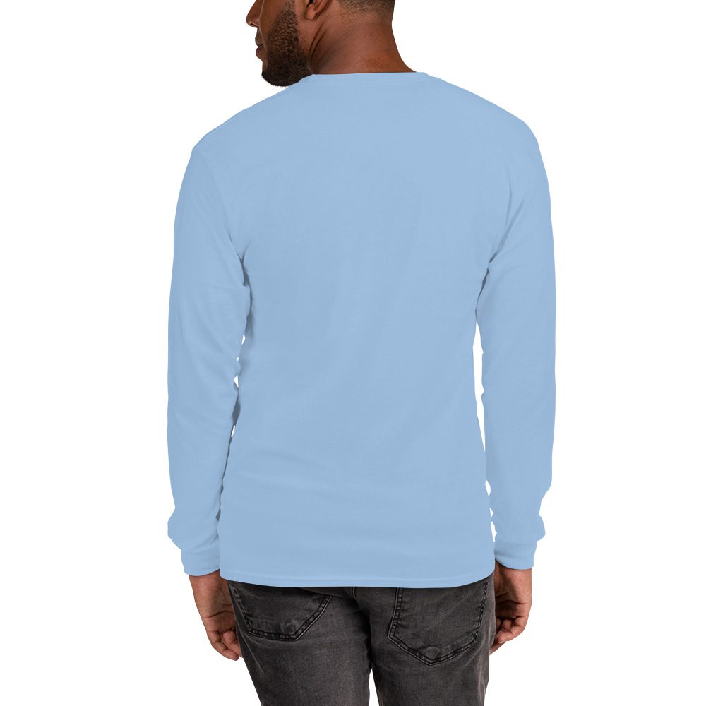 Splatty Squad Men's Long Sleeve Shirt – Colorful Monster Crew Art - Image 11
