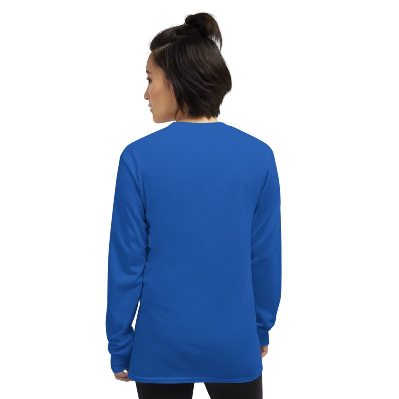 Happy Ghost Splash Men’s Long Sleeve Shirt - Image 5