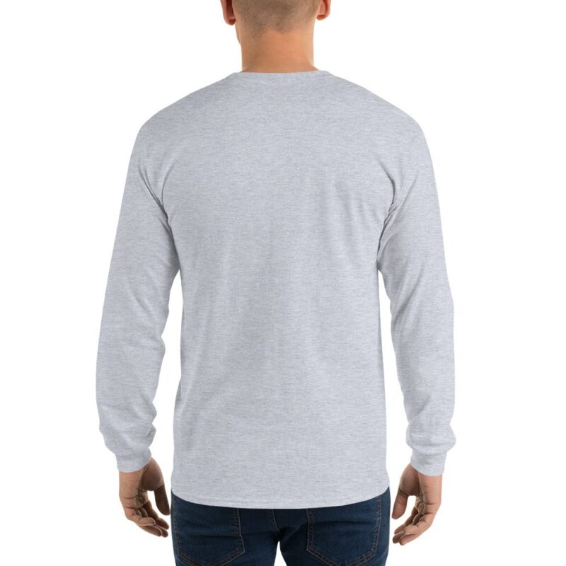 Happy Ghost Splash Men’s Long Sleeve Shirt - Image 33