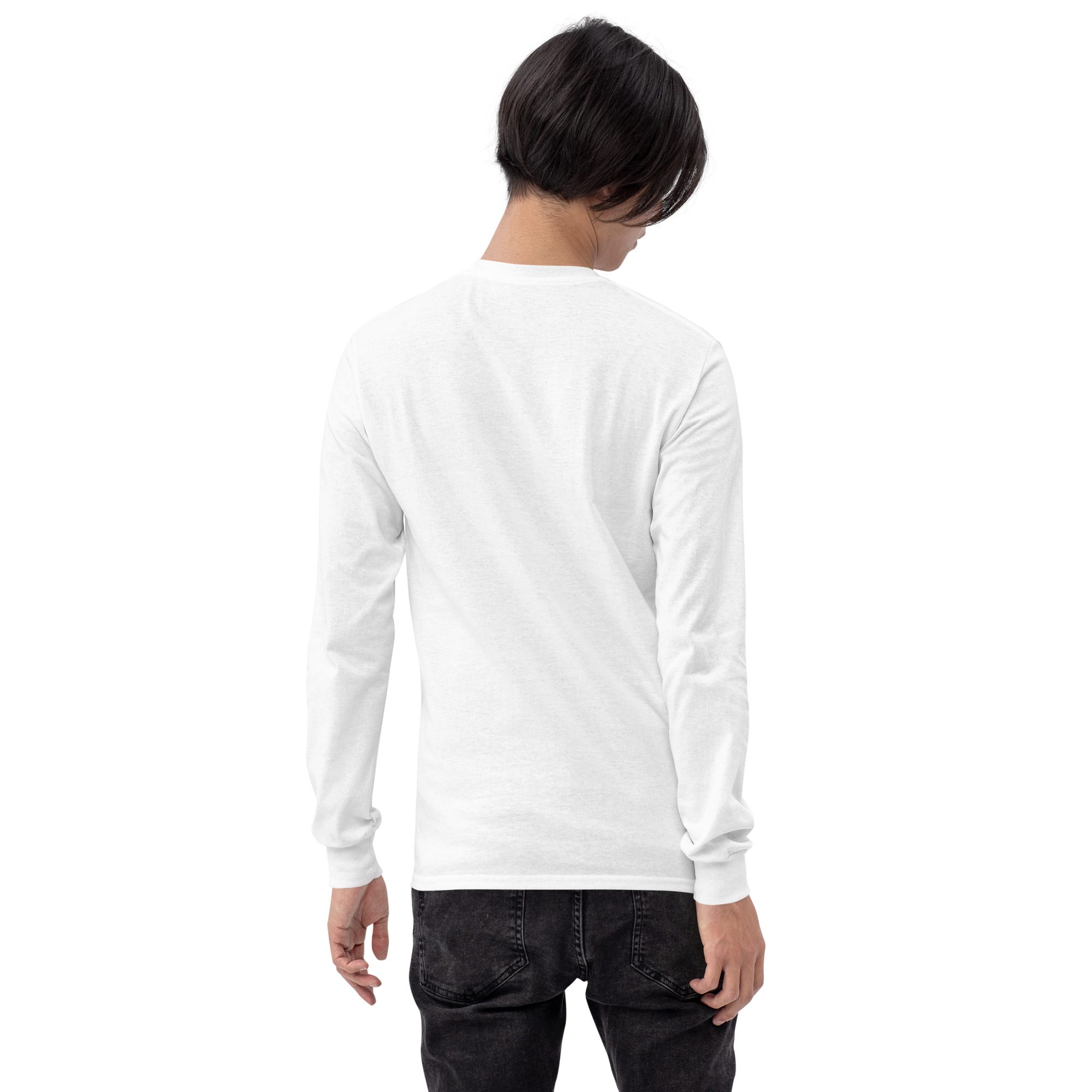 Splatty Squad Men's Long Sleeve Shirt – Colorful Monster Crew Art - Image 3