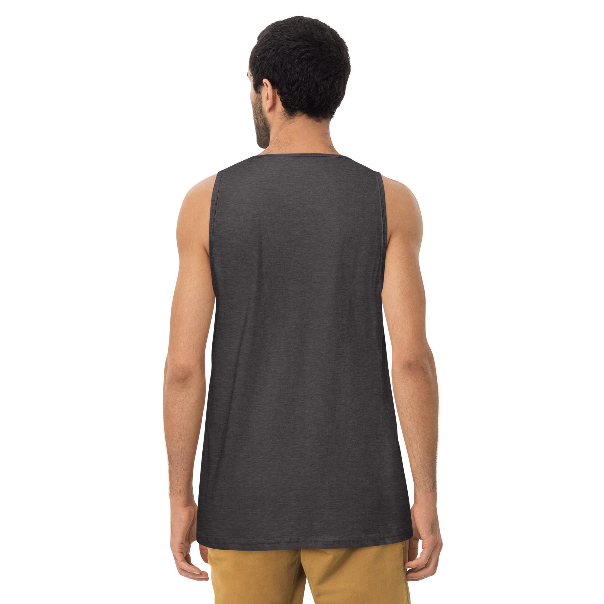 Sloth Mode: Men’s Premium Fitness Tank Top - Image 7