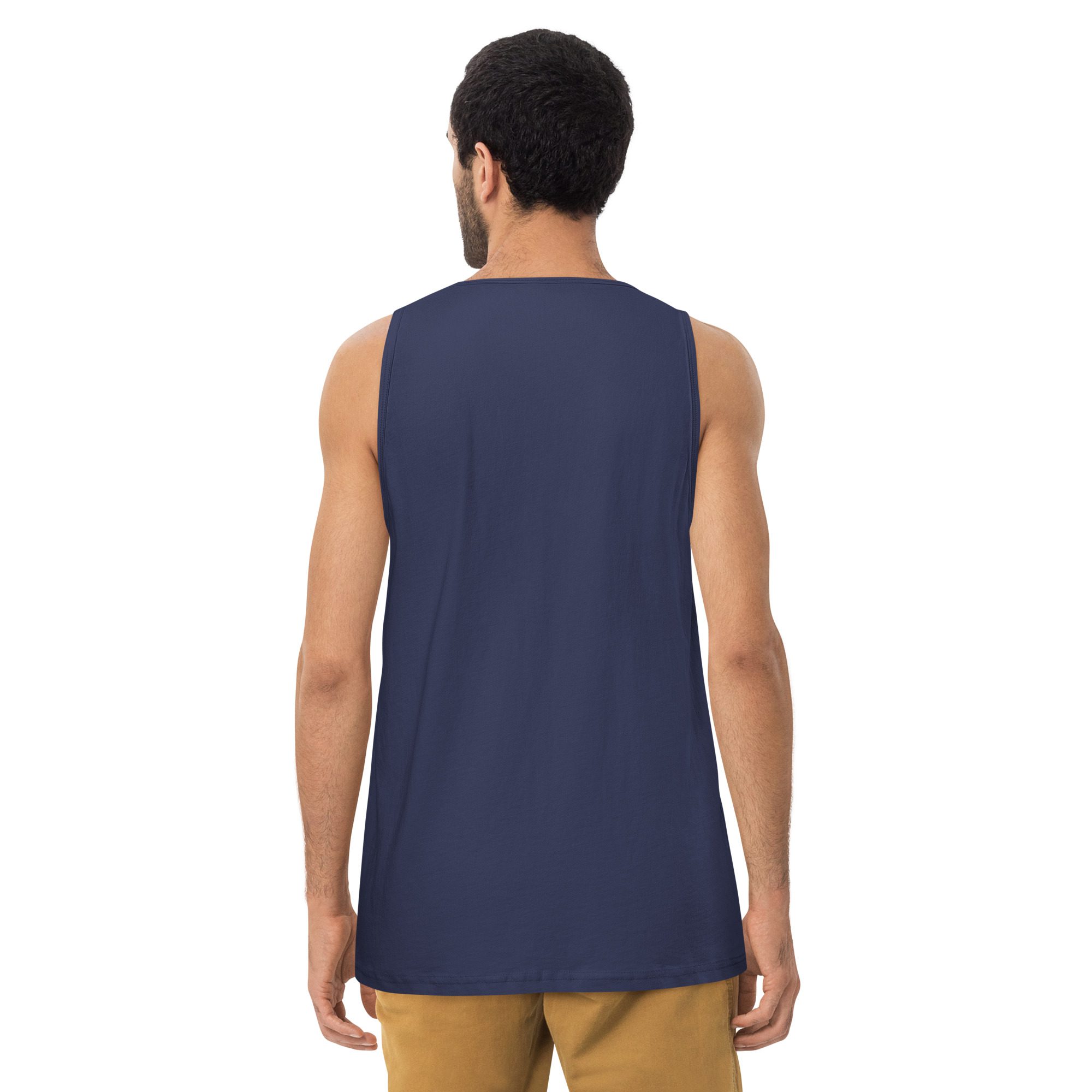 Sloth Mode: Men’s Premium Fitness Tank Top - Image 9