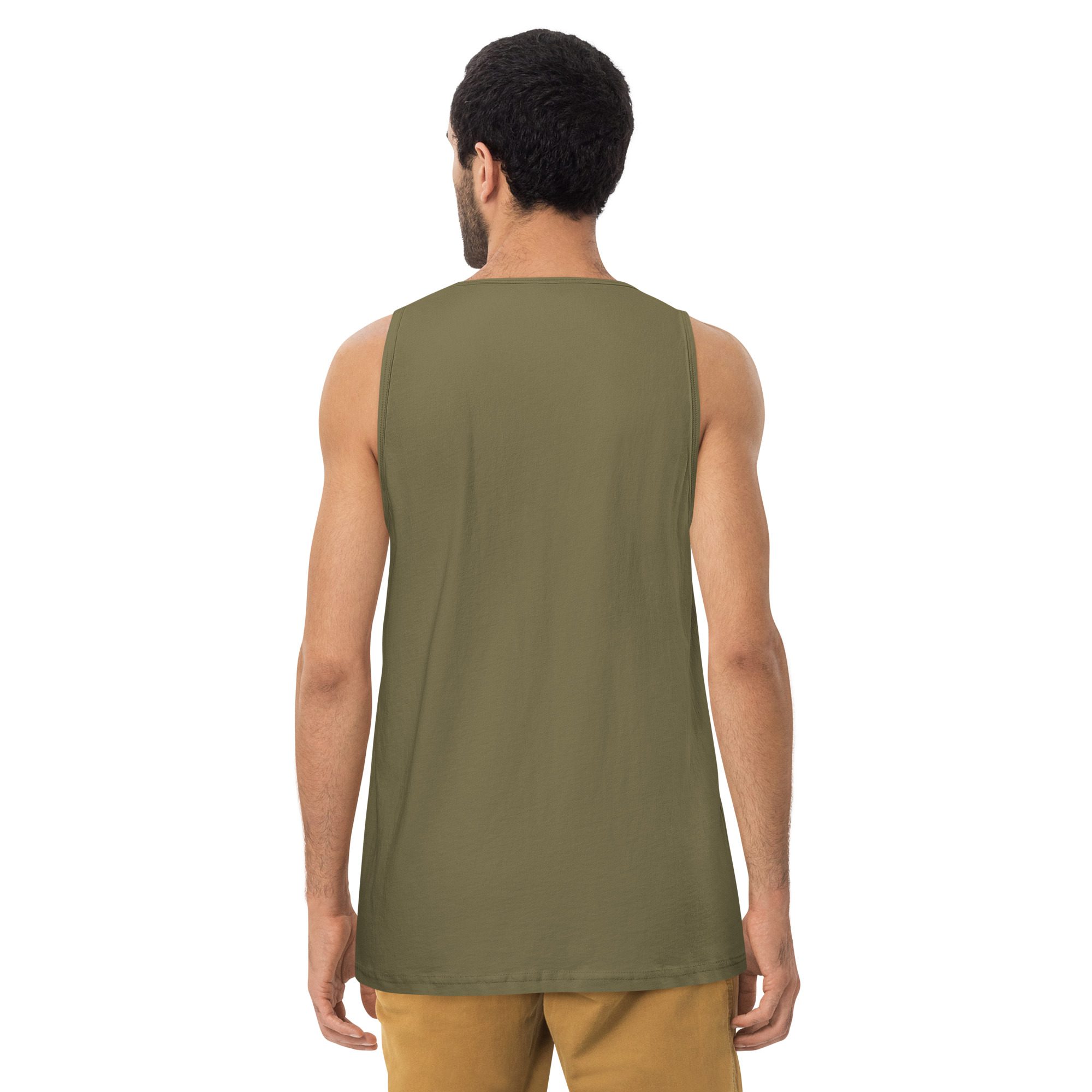 Sloth Mode: Men’s Premium Fitness Tank Top - Image 11