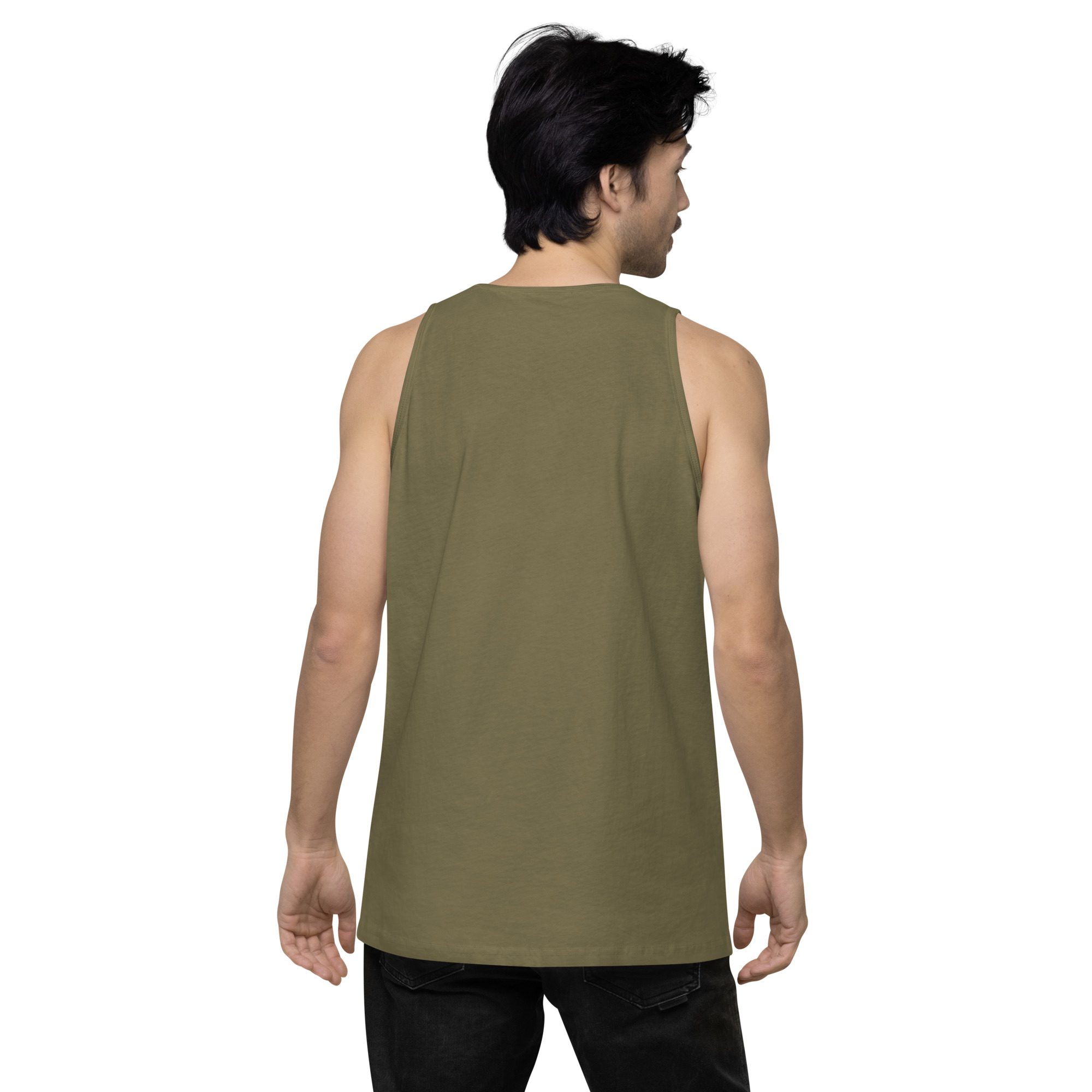 Sloth Mode: Men’s Premium Fitness Tank Top - Image 33