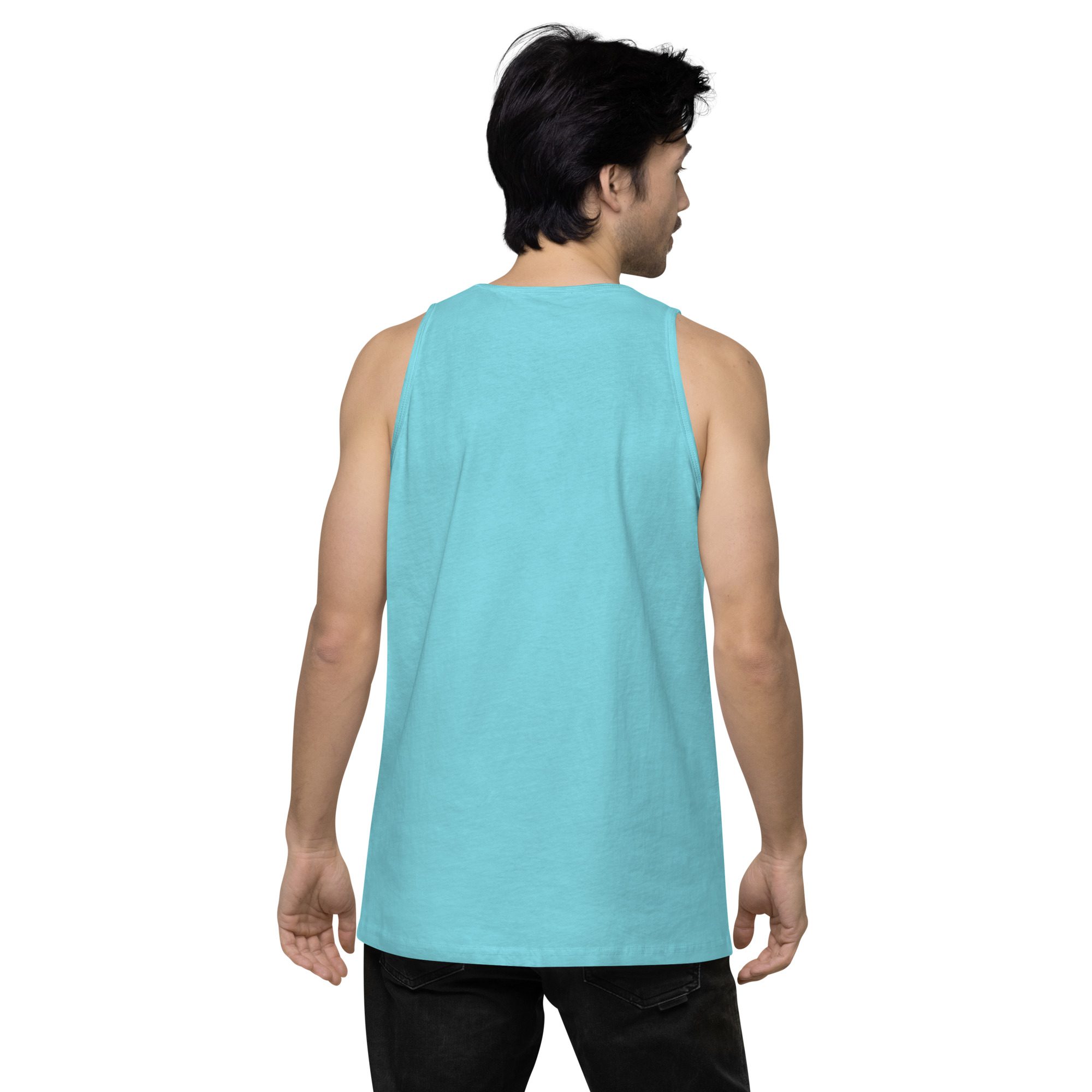 Sloth Mode: Men’s Premium Fitness Tank Top - Image 41