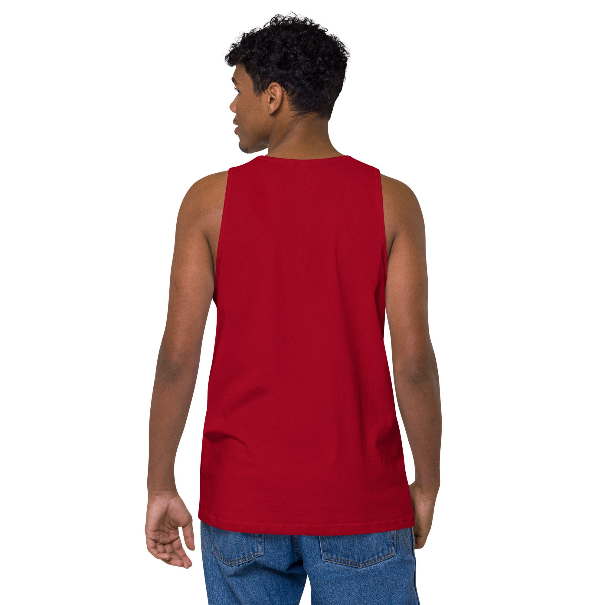 Sloth Mode: Men’s Premium Fitness Tank Top - Image 5