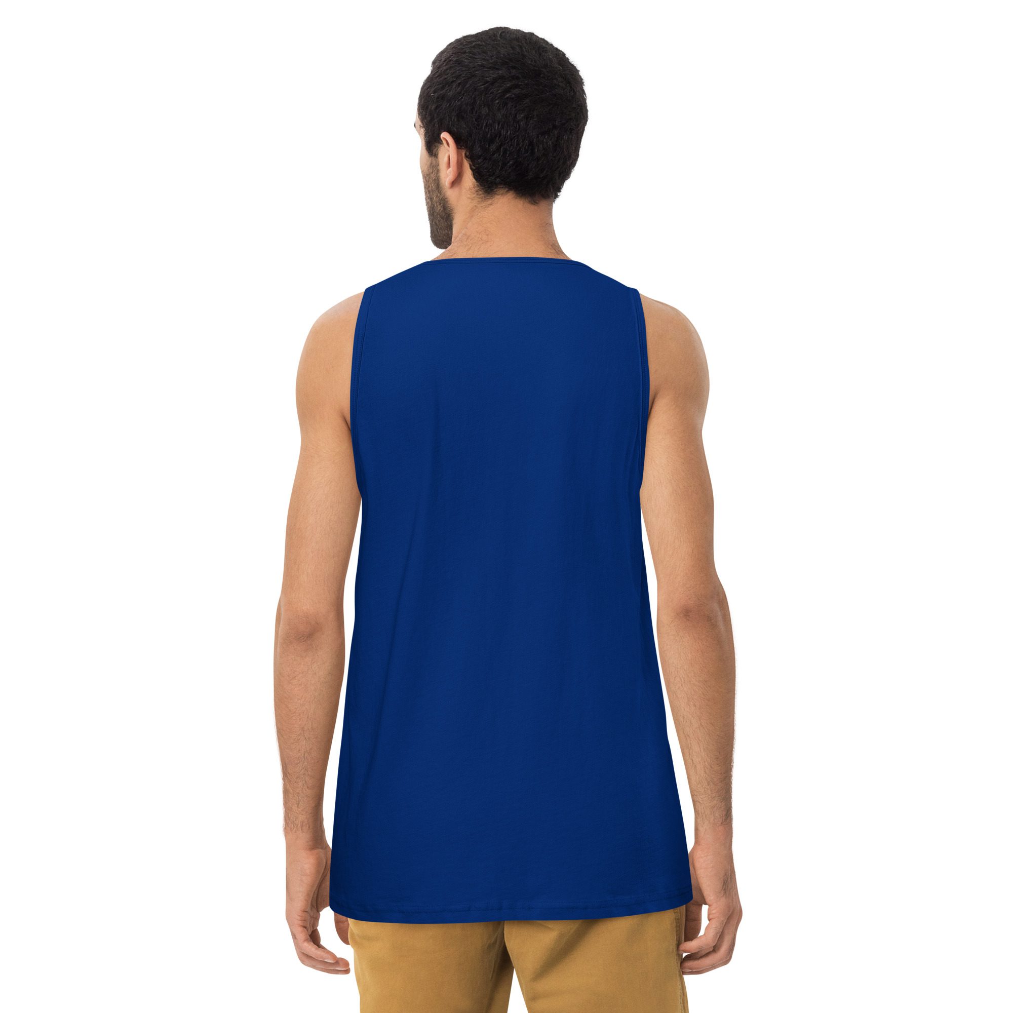 Sloth Mode: Men’s Premium Fitness Tank Top - Image 2
