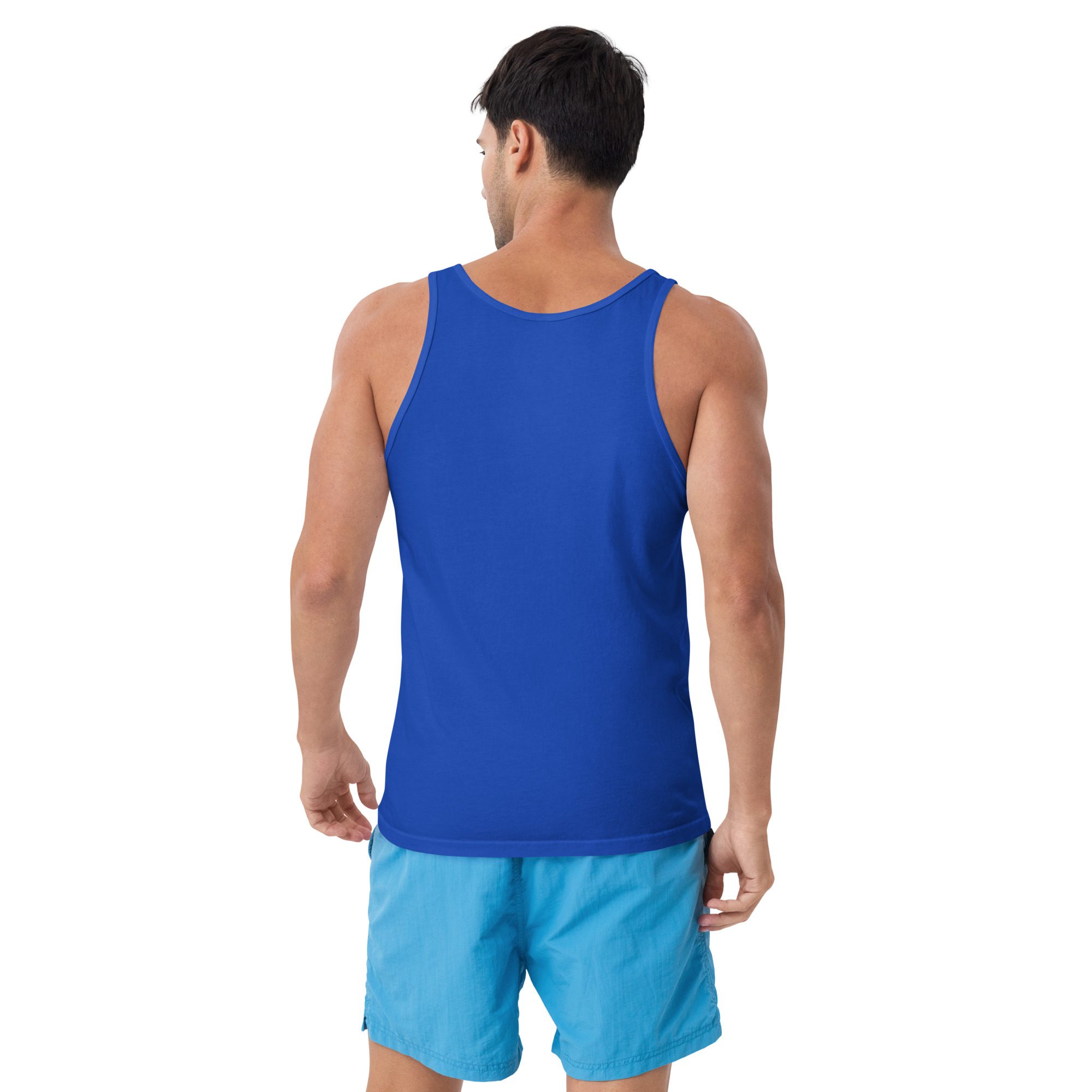 Pride Bolt Unisex Tank Top – Lightning Edition - Image 10