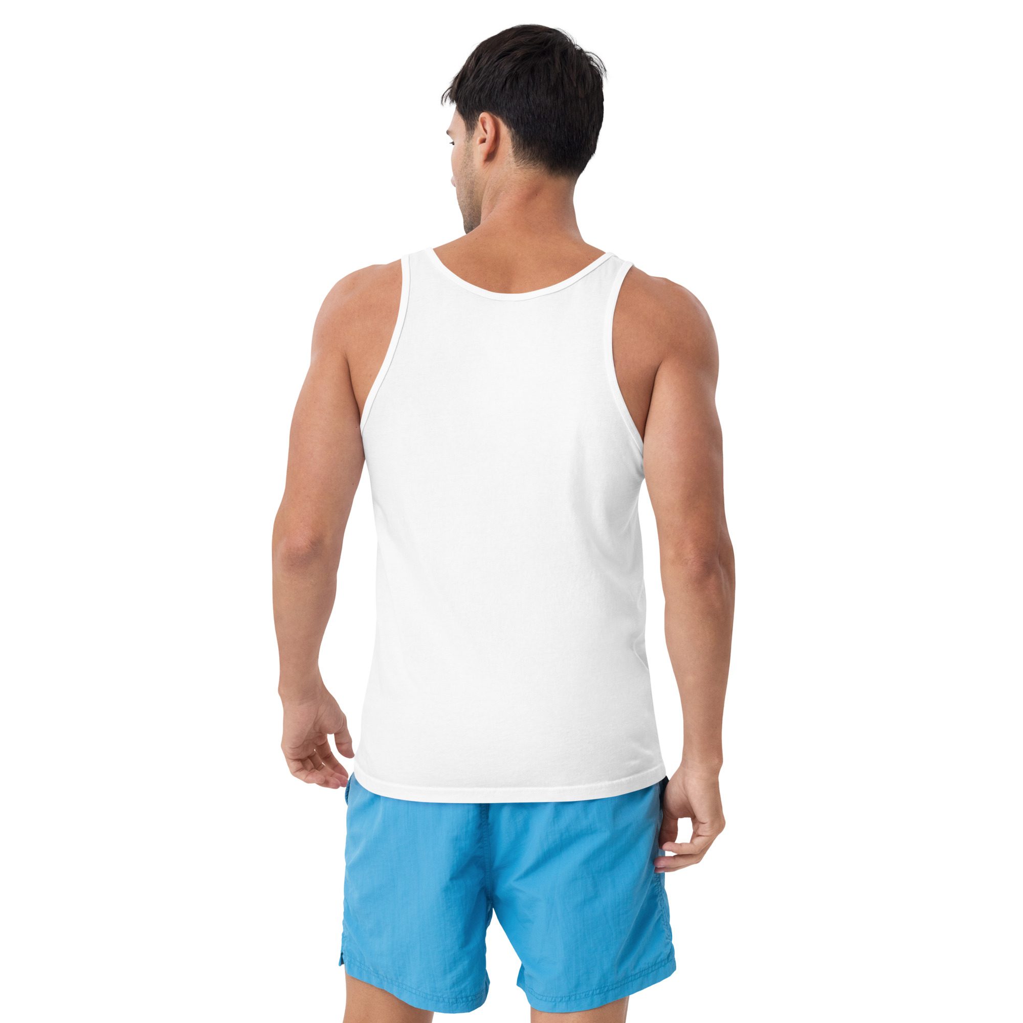Pride Bolt Unisex Tank Top – Lightning Edition - Image 14