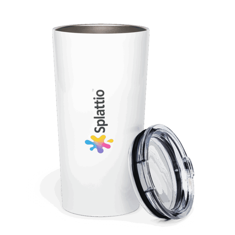 Tapered Stainless Steel Tumbler – “I Came. I Cared. I Charted.” - Image 4