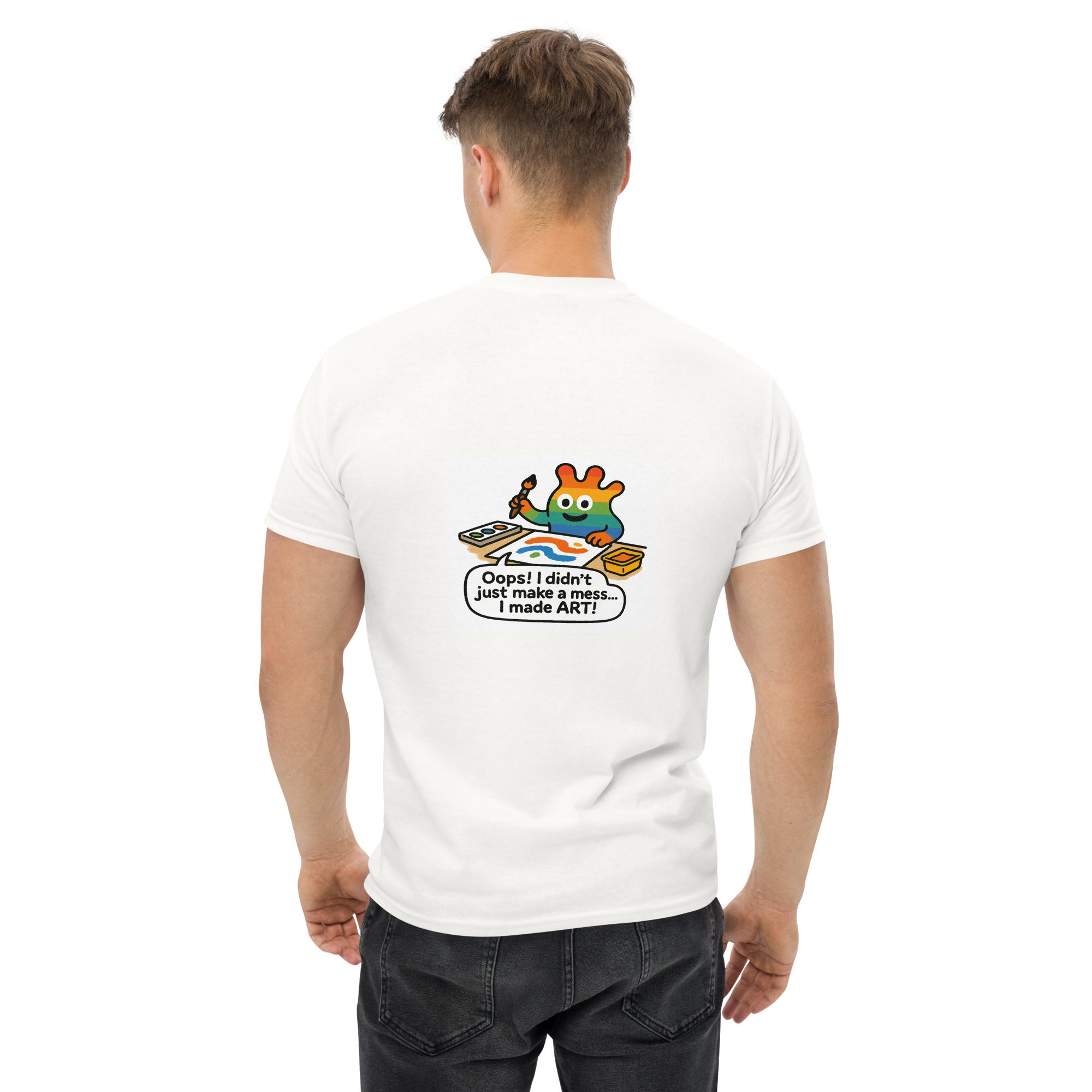 Oops! I Made Art - Unisex Tee - Image 3
