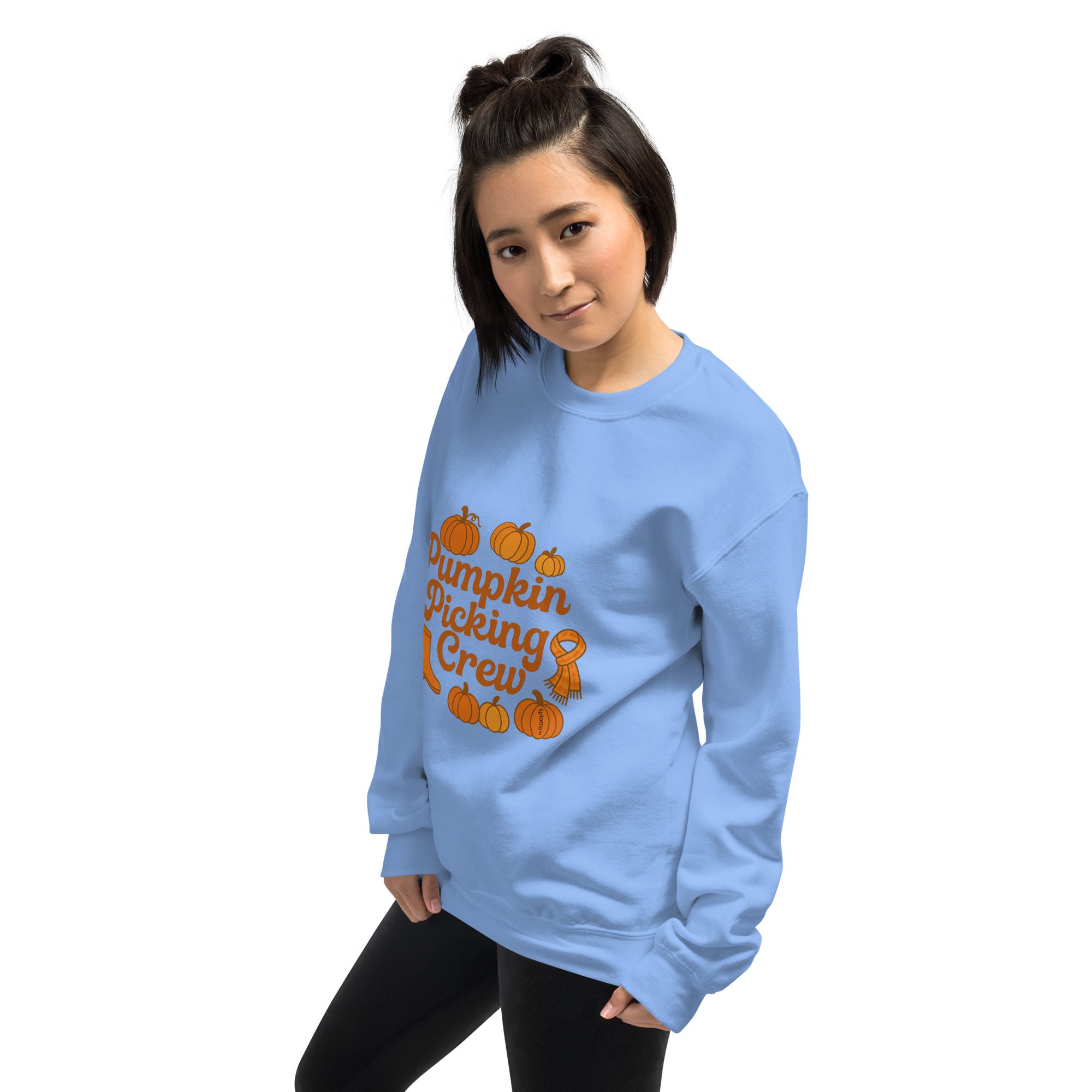 Pumpkin Picking Crew Autumn Unisex Sweatshirt - Image 11