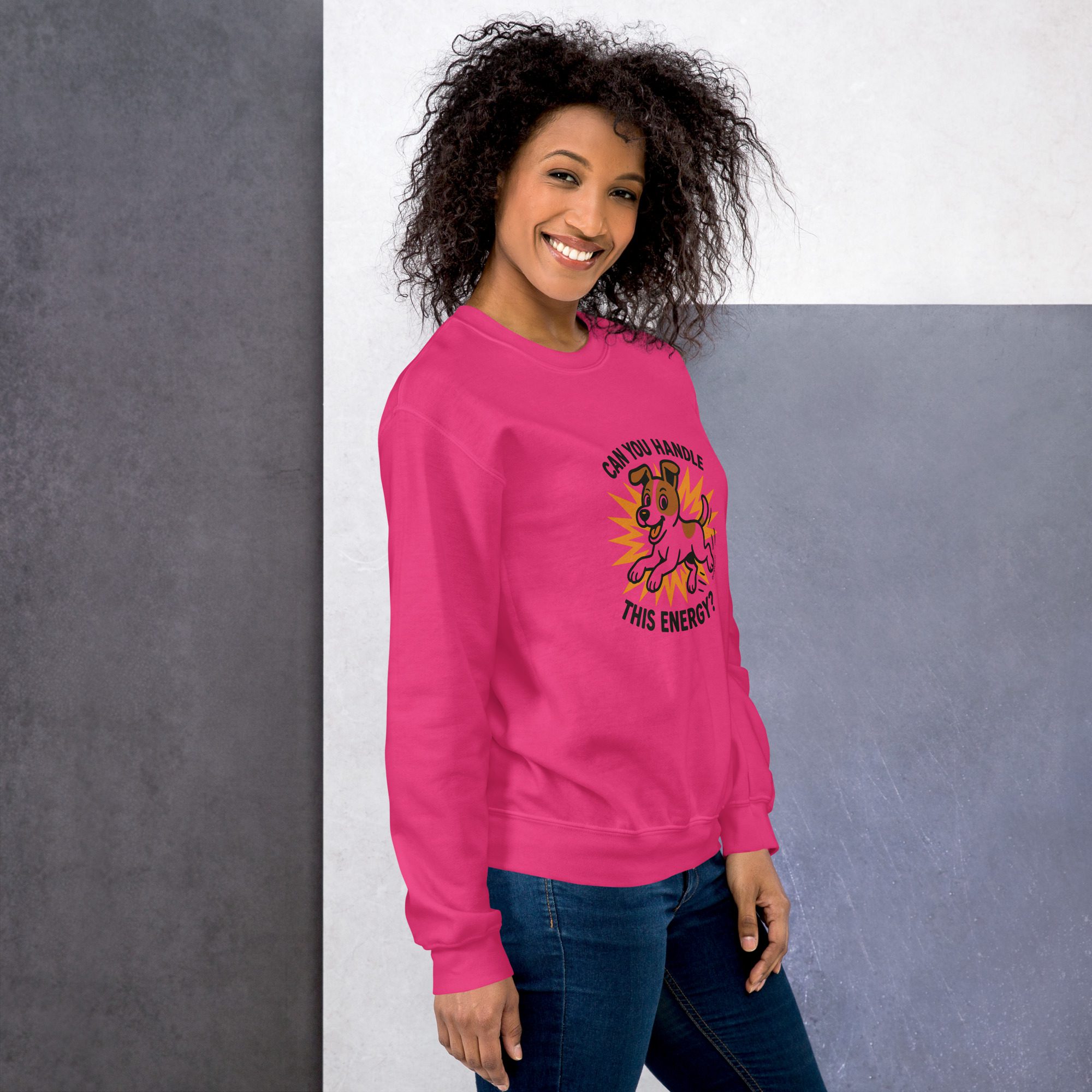 Unisex Sweatshirt – “Can You Handle This Energy?” - Image 4