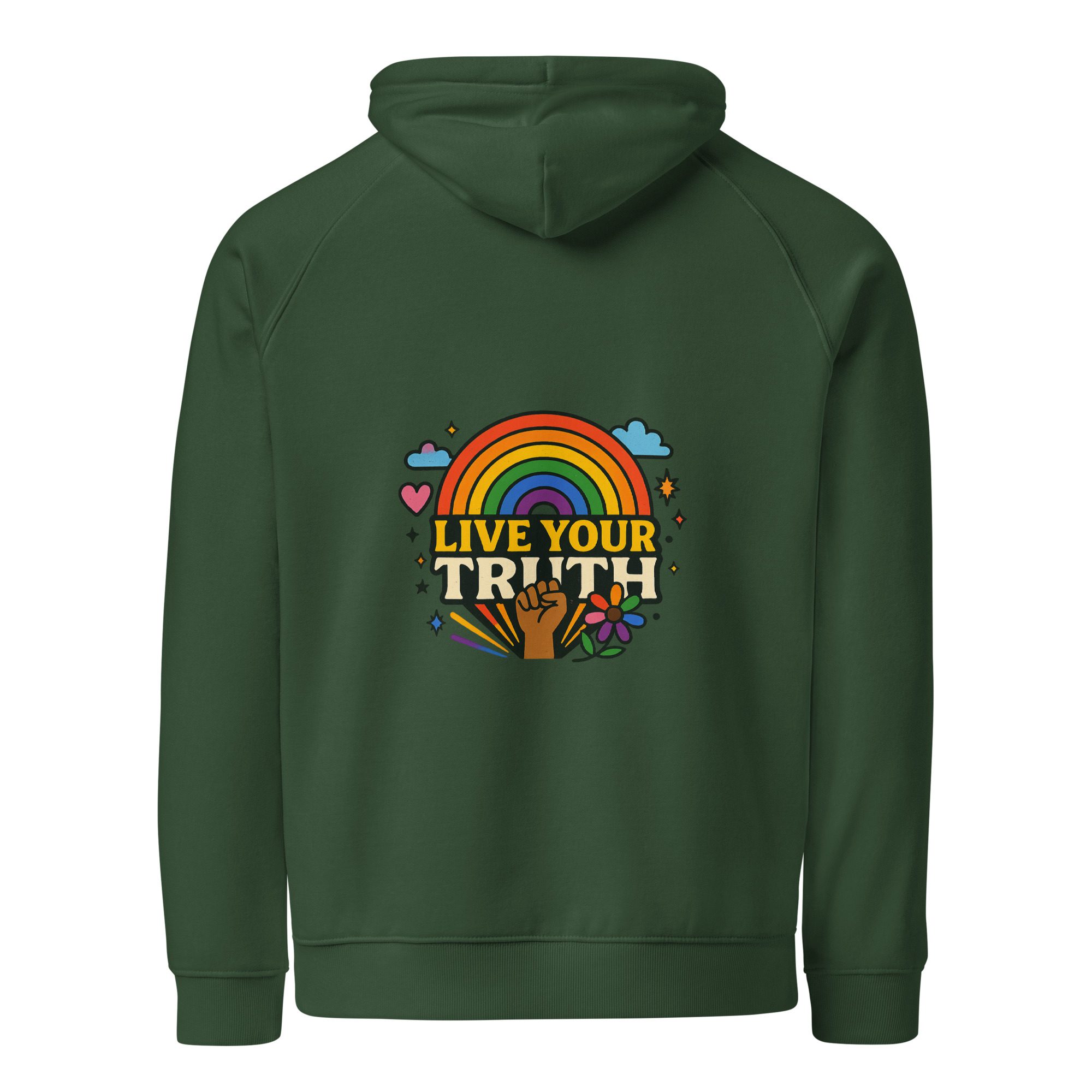Live Your Truth Pride Unisex Hoodie - Image 10