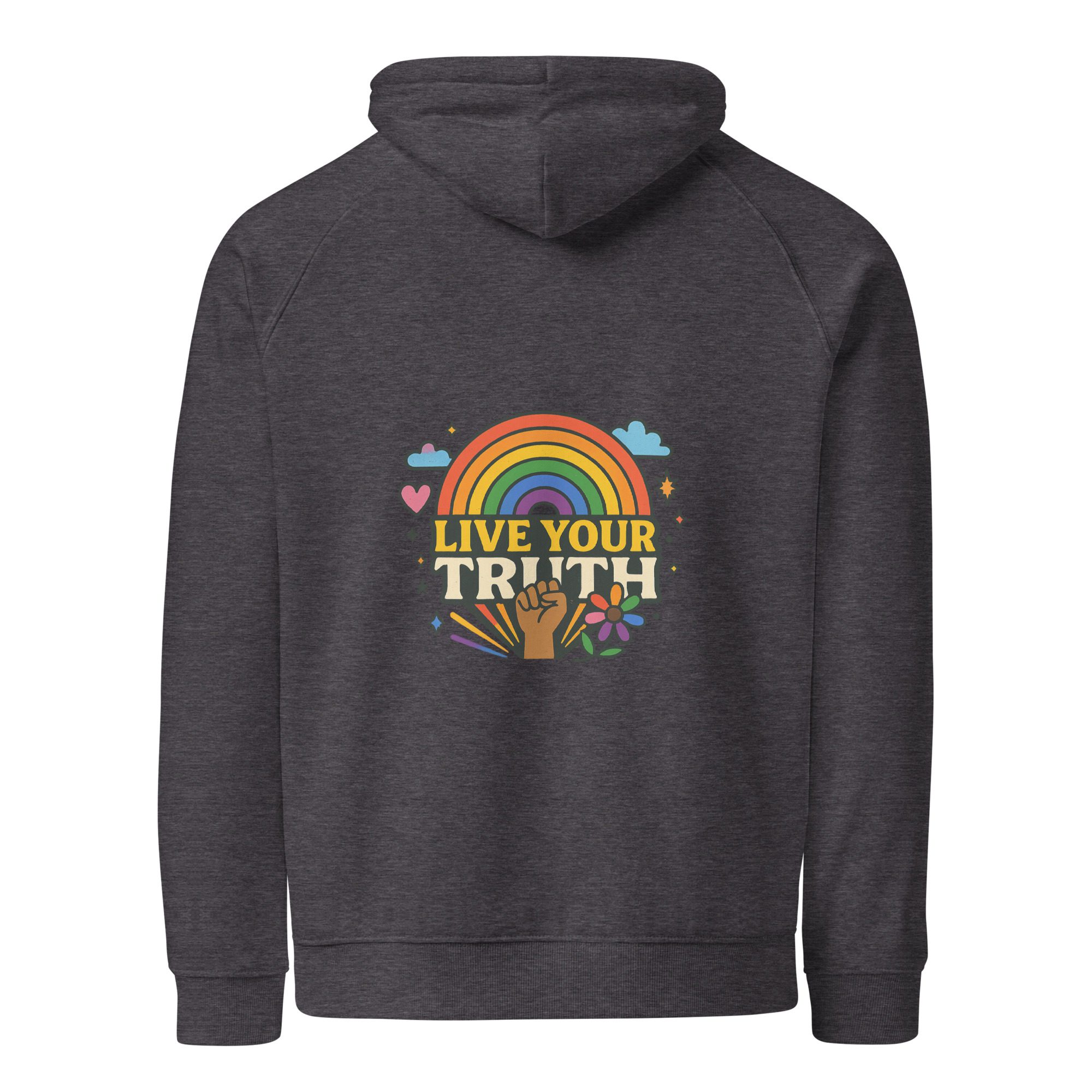 Live Your Truth Pride Unisex Hoodie