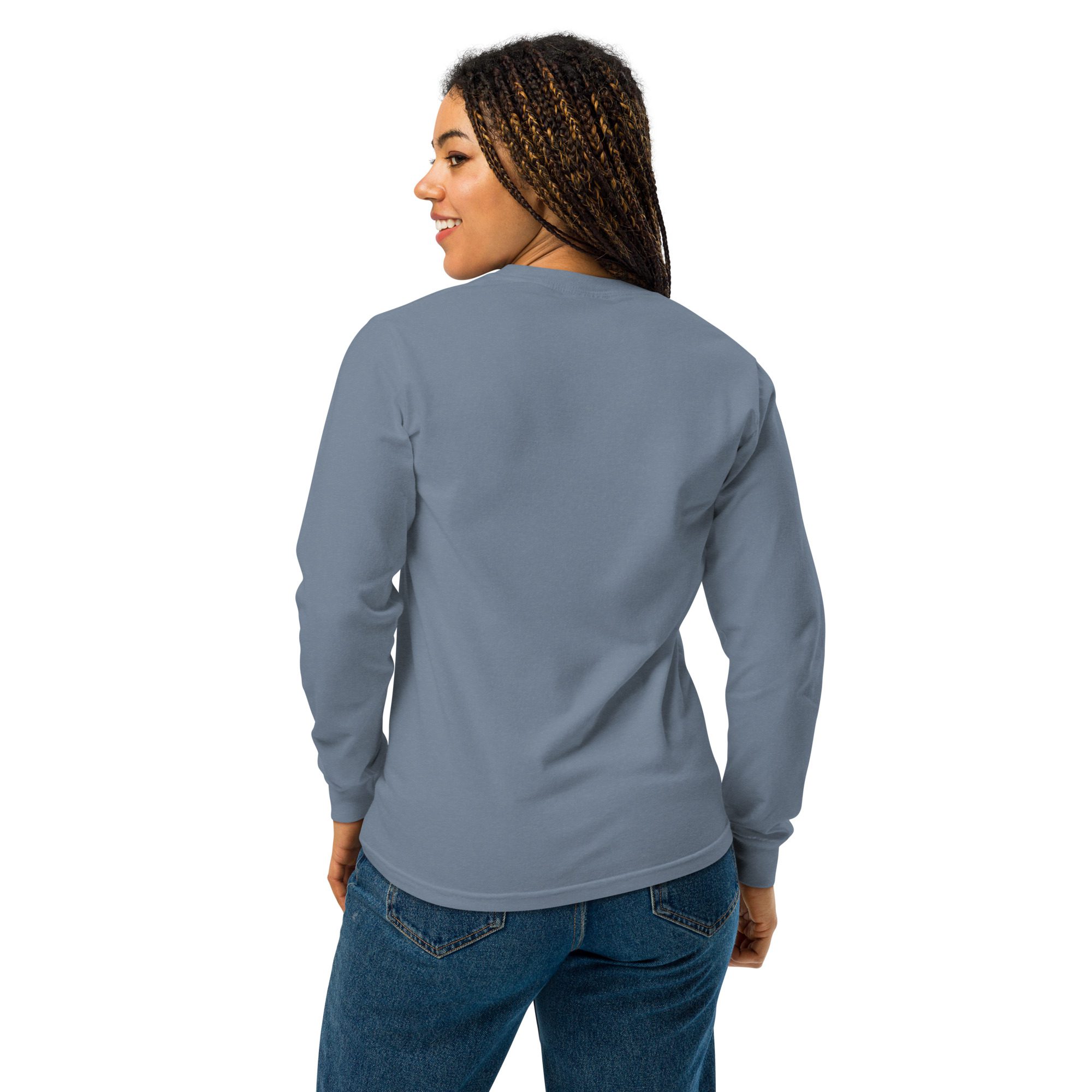 Splatty & Pup Autumn Adventure Unisex Long Sleeve Shirt | Cozy Fall Mascot Tee - Image 5