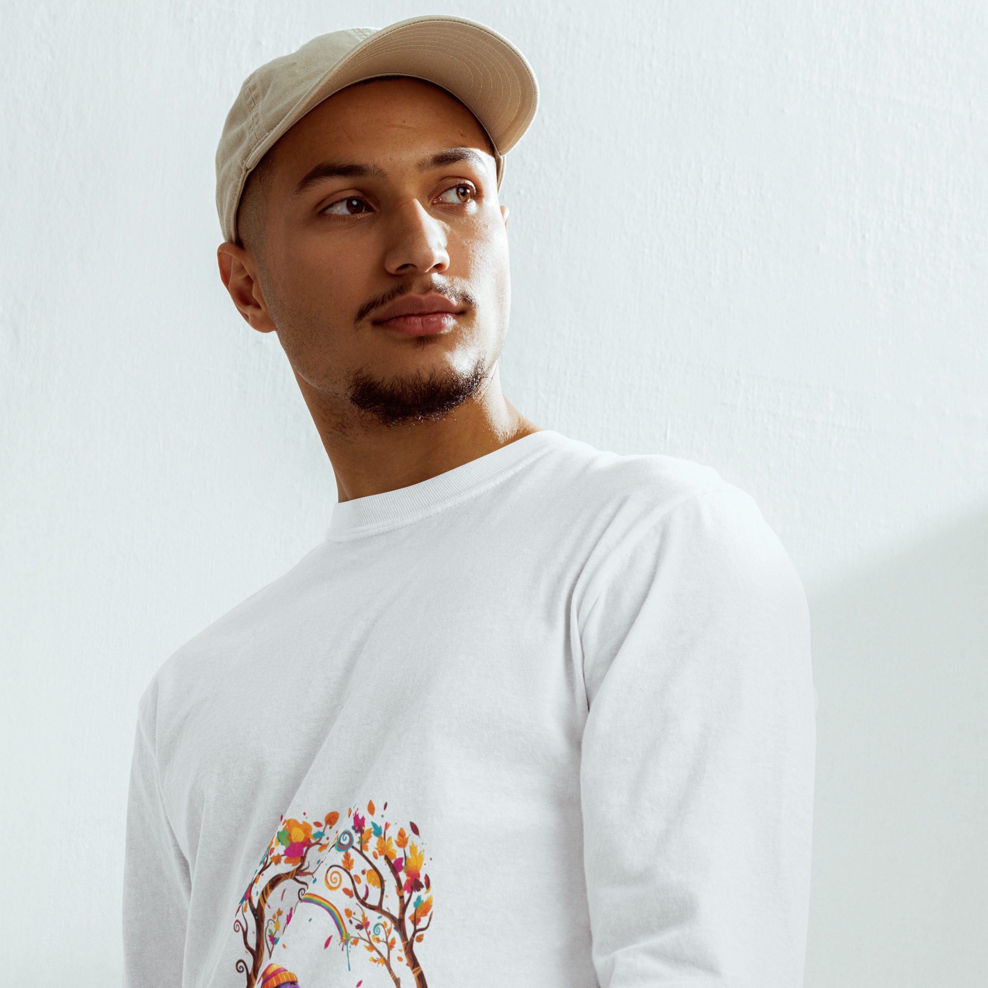 Splatty & Pup Autumn Adventure Unisex Long Sleeve Shirt | Cozy Fall Mascot Tee - Image 15