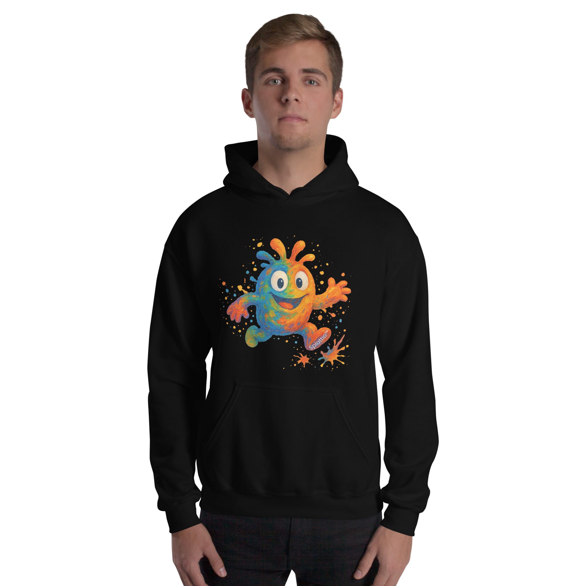 Splatty Splash – Unisex Hoodie - Image 4