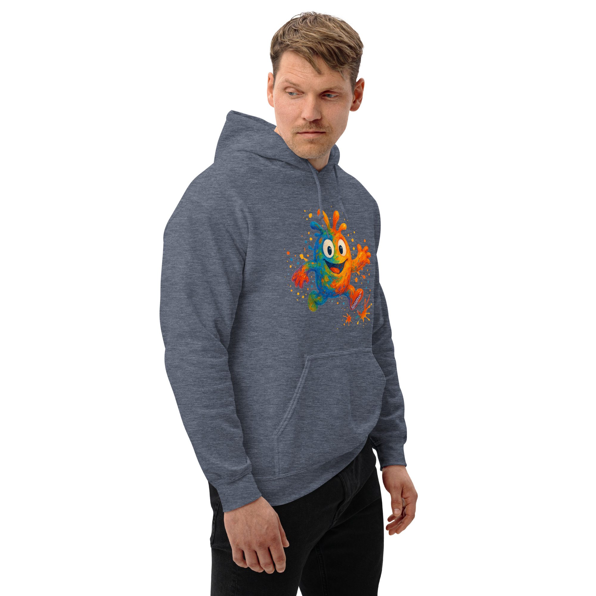 Splatty Splash – Unisex Hoodie - Image 15