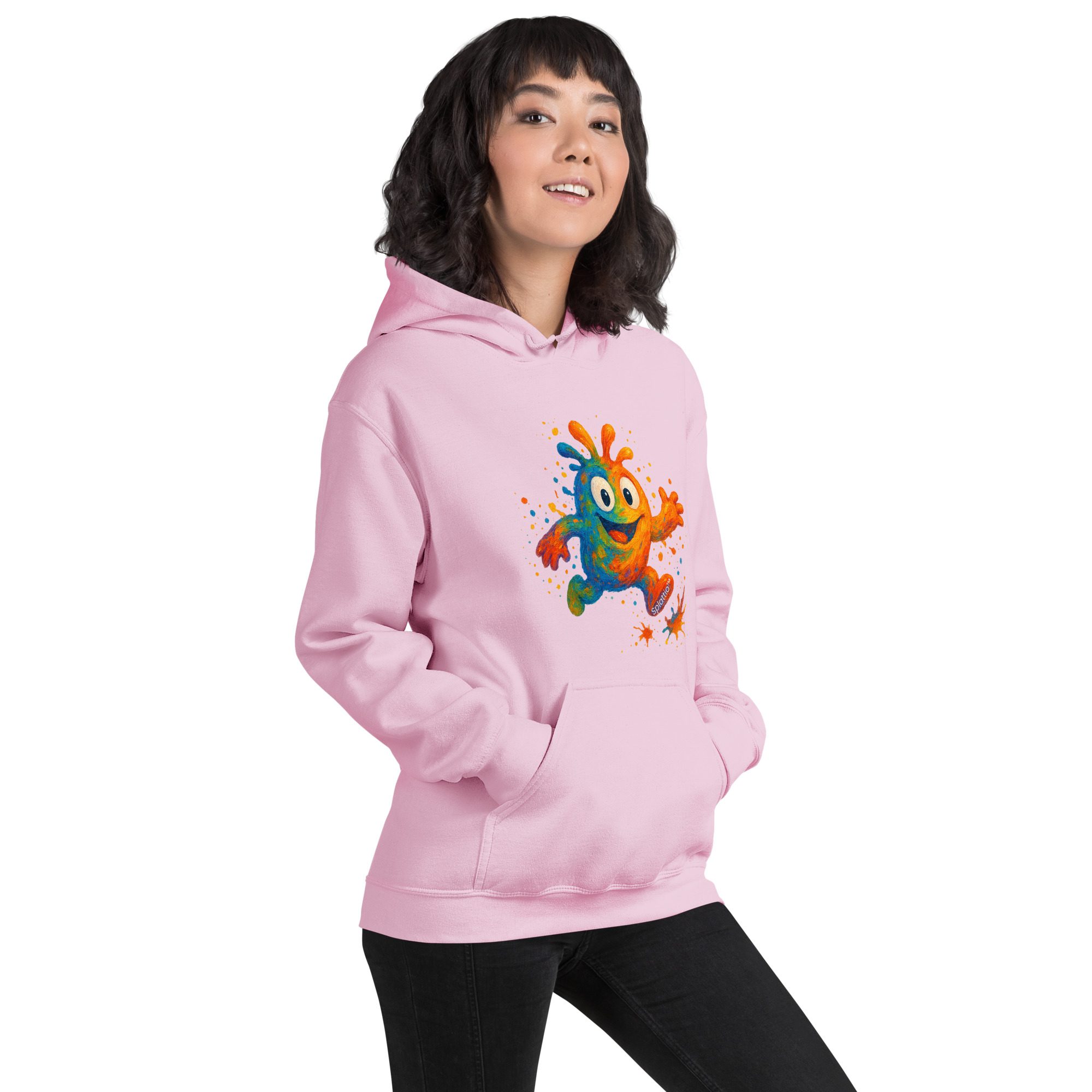 Splatty Splash – Unisex Hoodie - Image 6