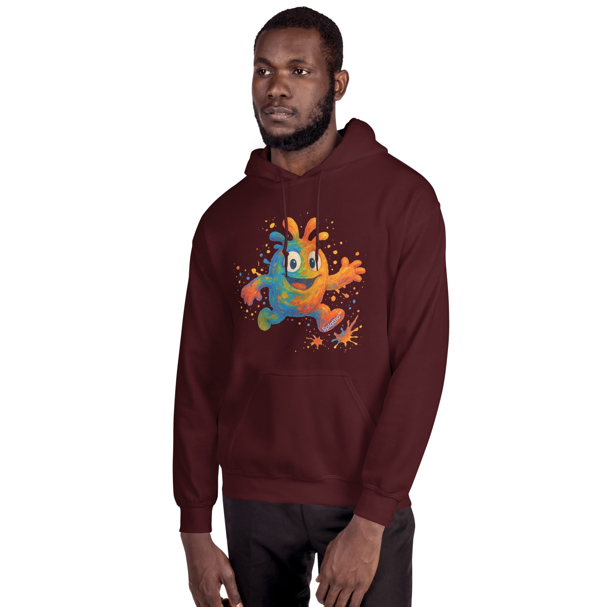 Splatty Splash – Unisex Hoodie - Image 7