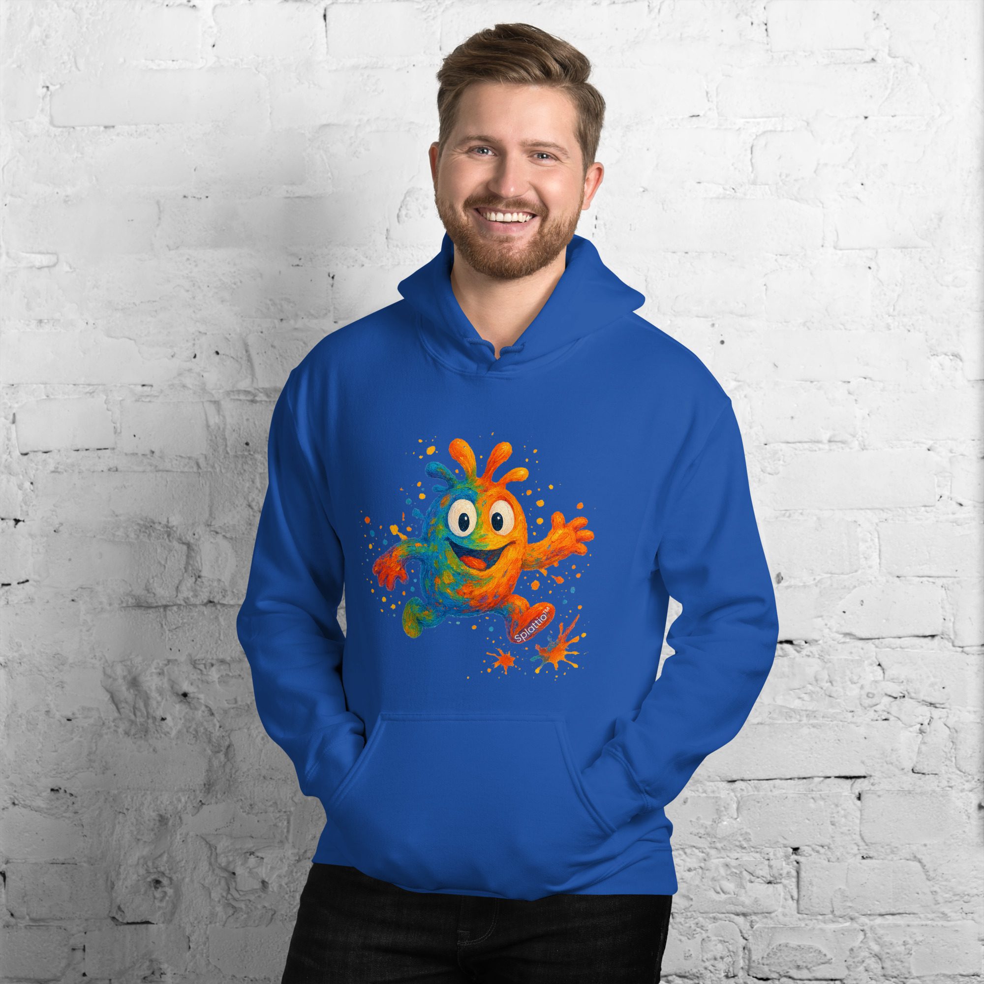 Splatty Splash – Unisex Hoodie - Image 8
