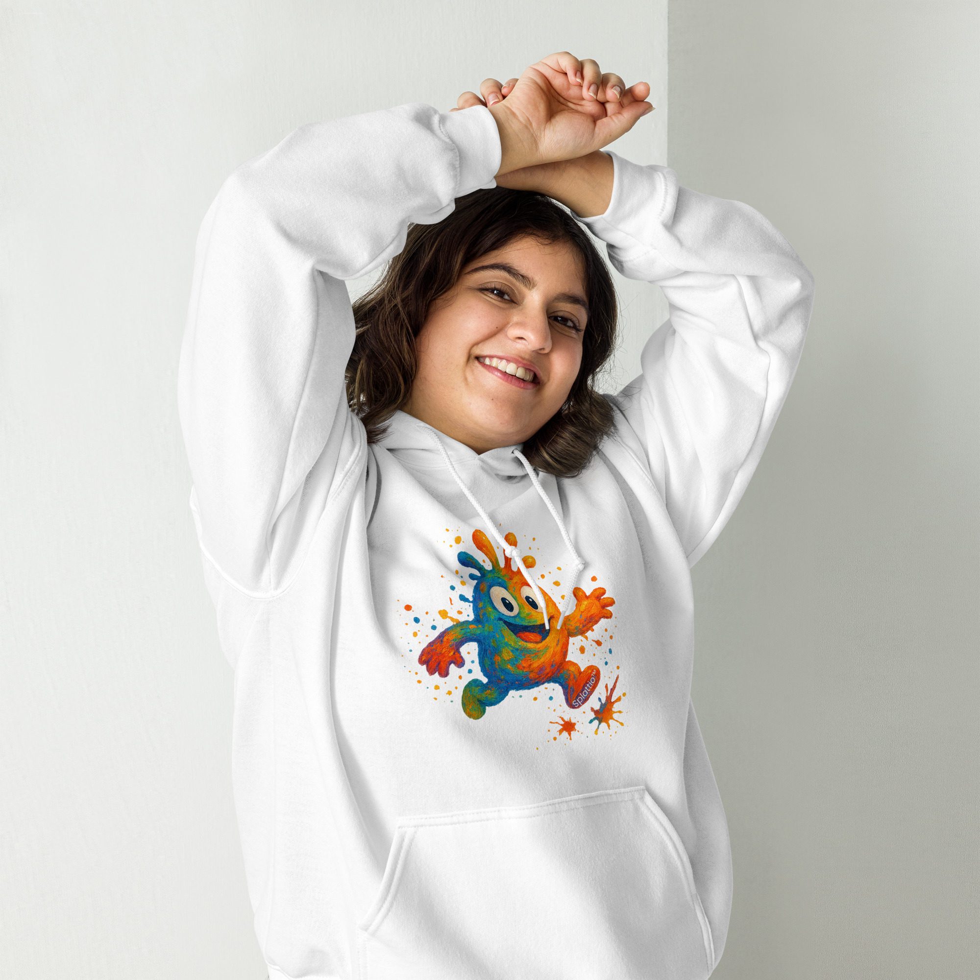 Splatty Splash – Unisex Hoodie - Image 16