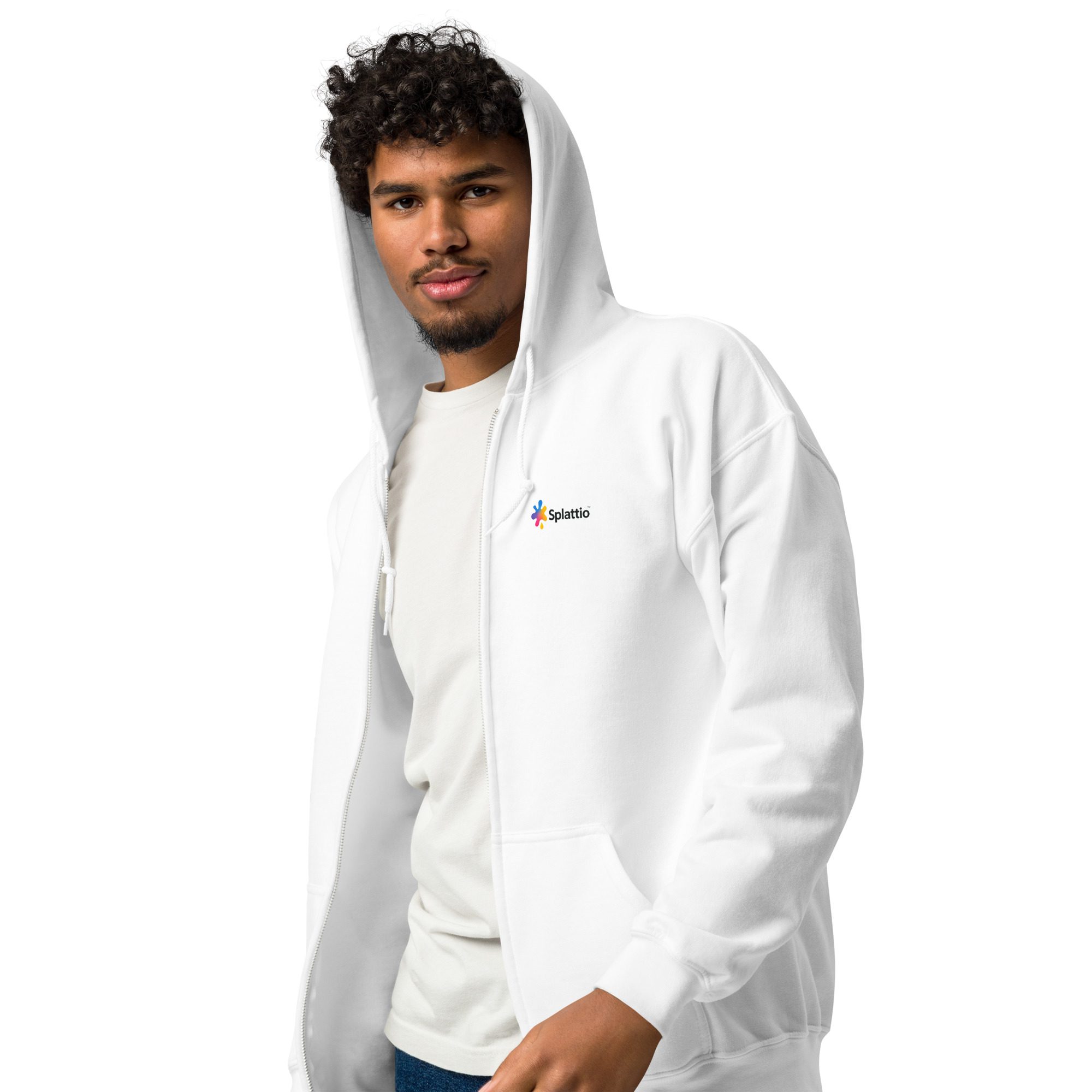 Currently Unsupervised Raccoon - unisex zip hoodie - Image 8