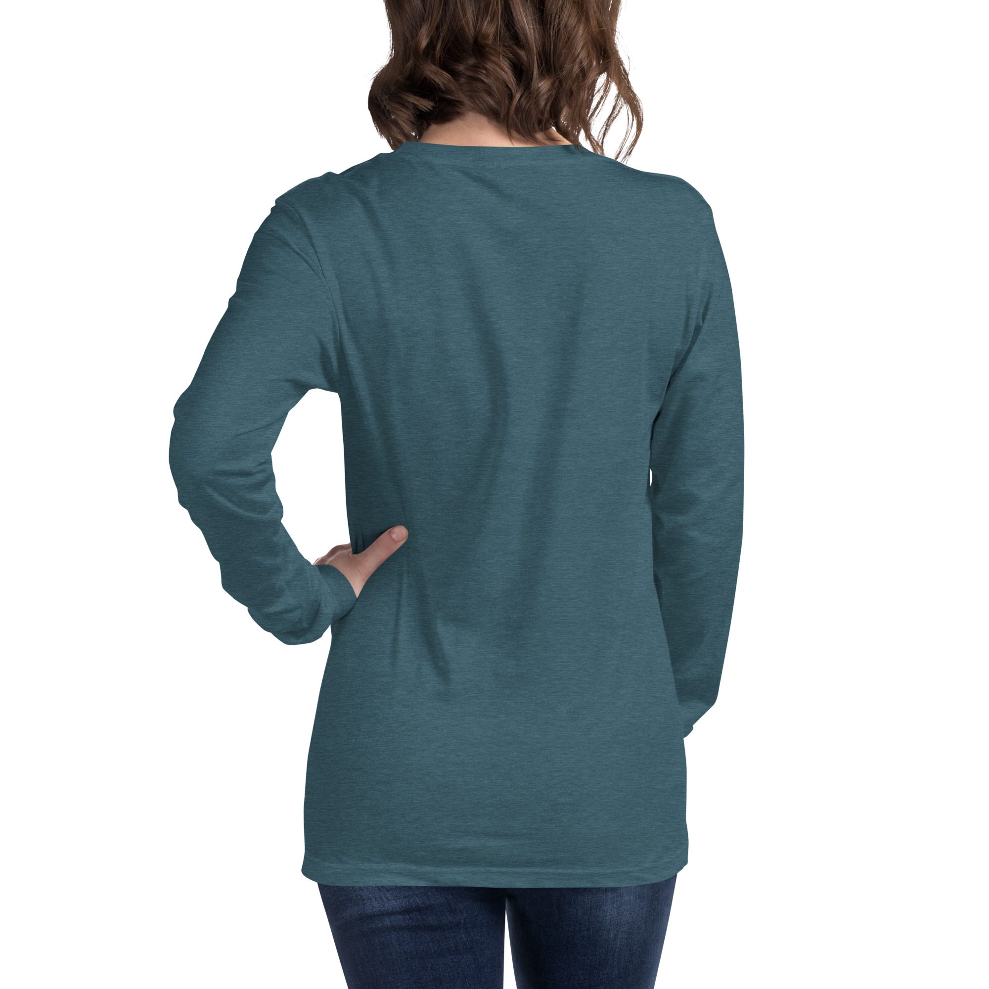 Splatty Squad Women’s Long Sleeve Shirt – Colorful Monster Crew Art - Image 12