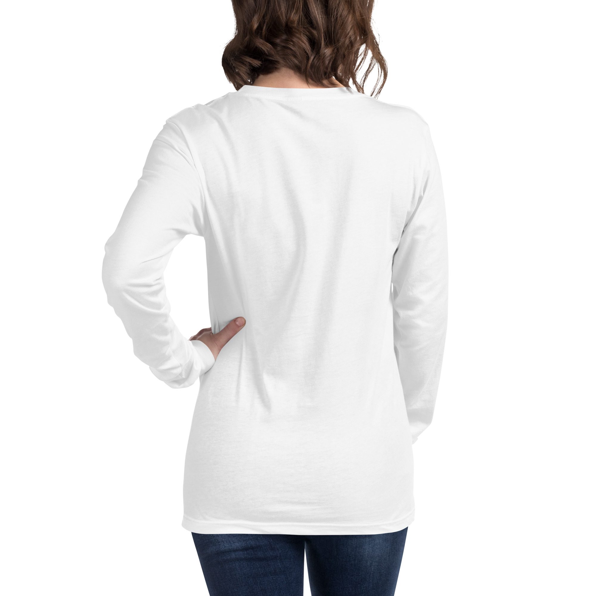 Splatty Squad Women’s Long Sleeve Shirt – Colorful Monster Crew Art - Image 2