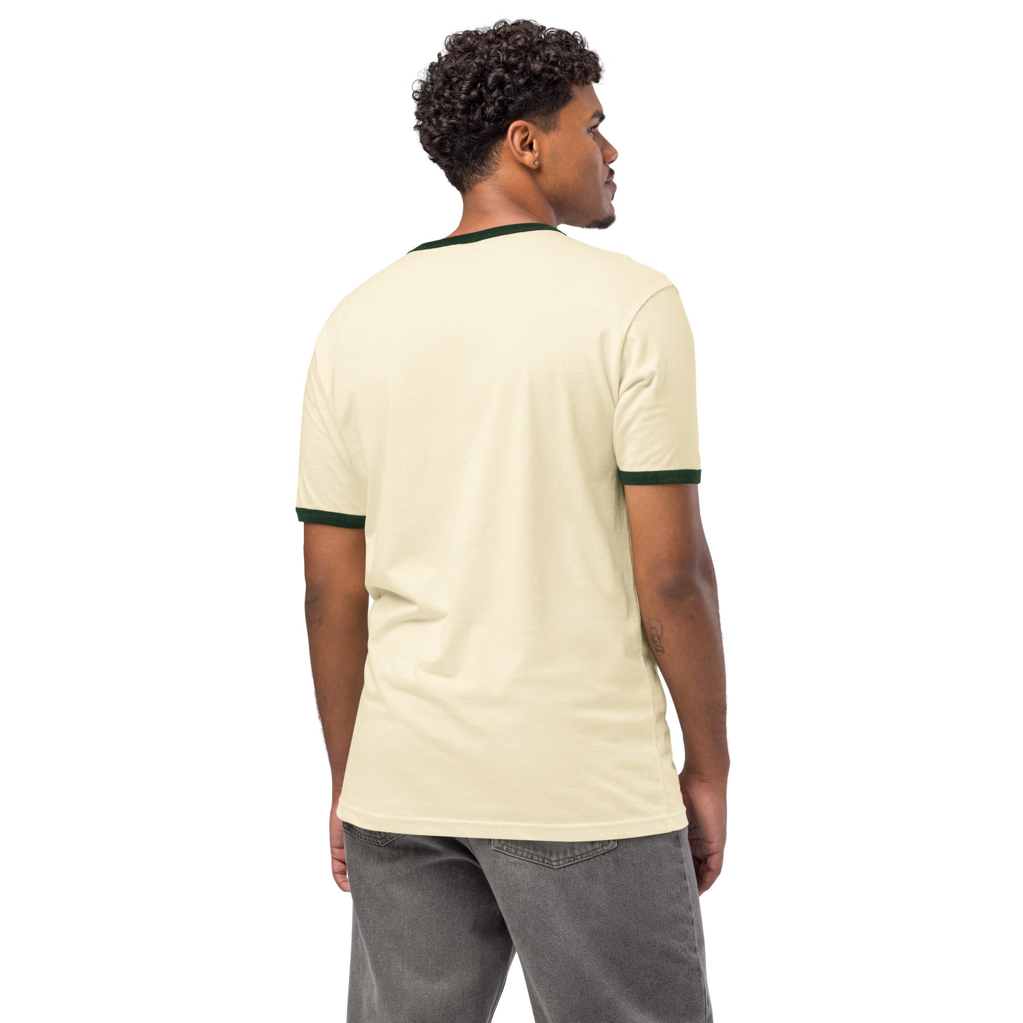 Retro Splash Ringer Tee – Vintage Car Unisex T-Shirt - Image 11