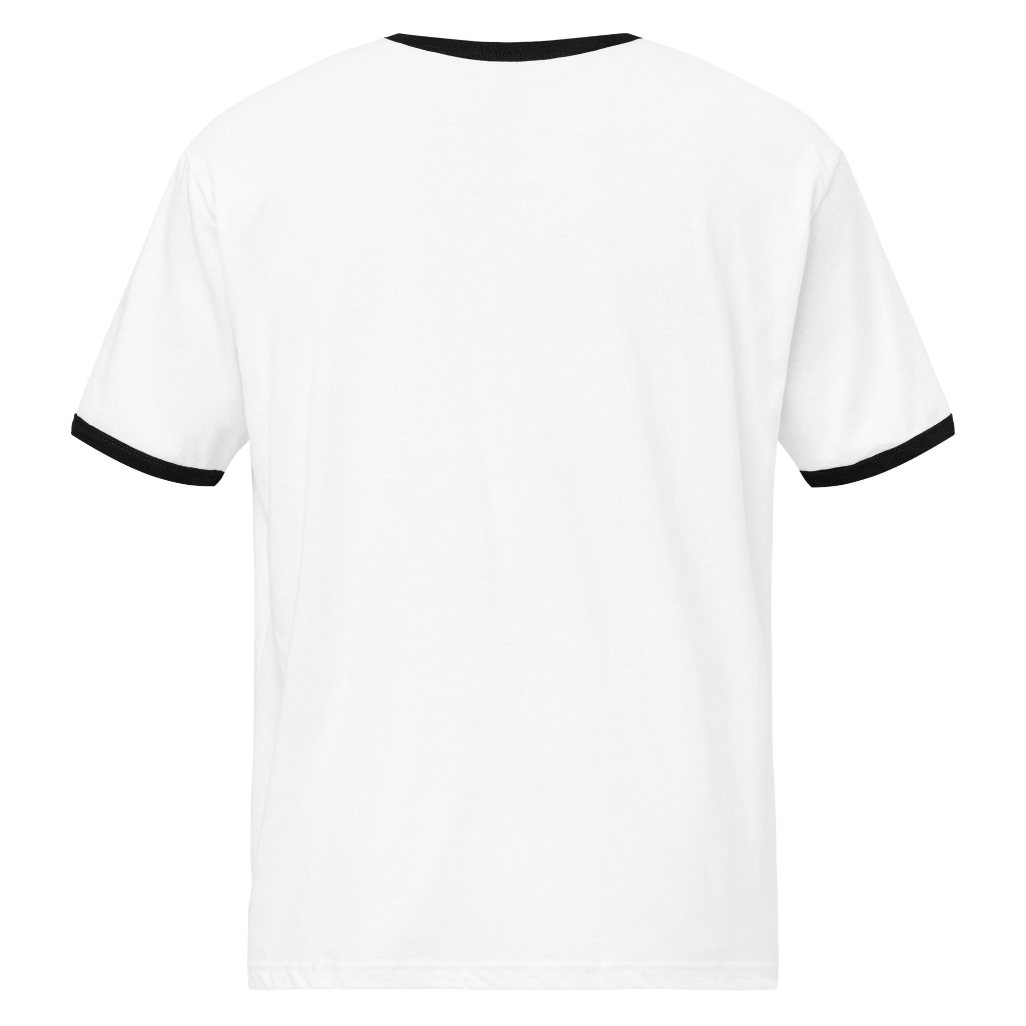 Retro Splash Ringer Tee – Vintage Car Unisex T-Shirt - Image 3