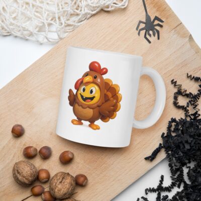 Grateful, Colorful, and a Little Bit Gobbly! – Thanksgiving Mug