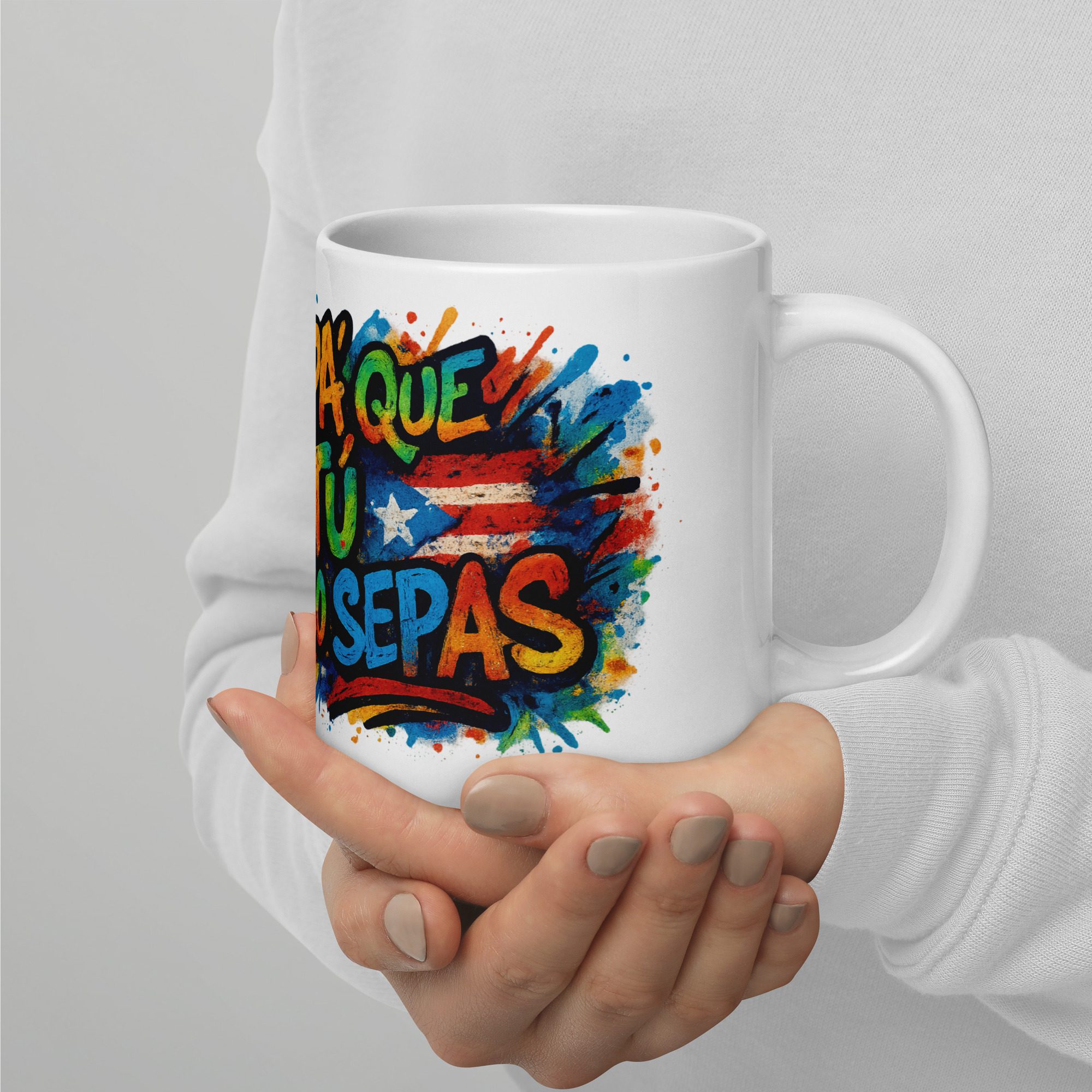 “Pa’ Que Tú Lo Sepas” Puerto Rican Pride Mug