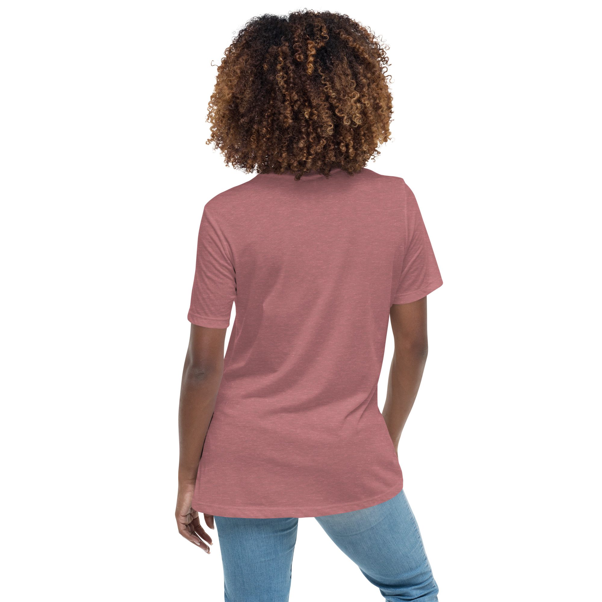 Color Splash Vampire Women’s Relaxed T-Shirt | Fun Halloween Cartoon Tee - Image 12