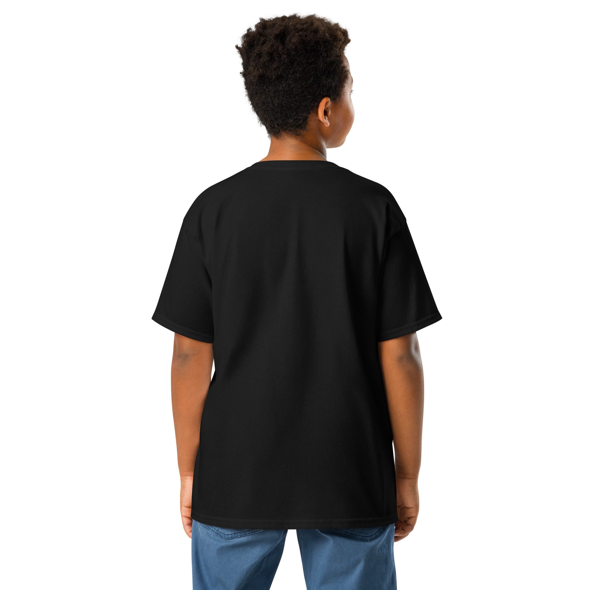 Color Splash Vampire Youth T-Shirt | Fun Halloween unisex Kids’ Tee - Image 8