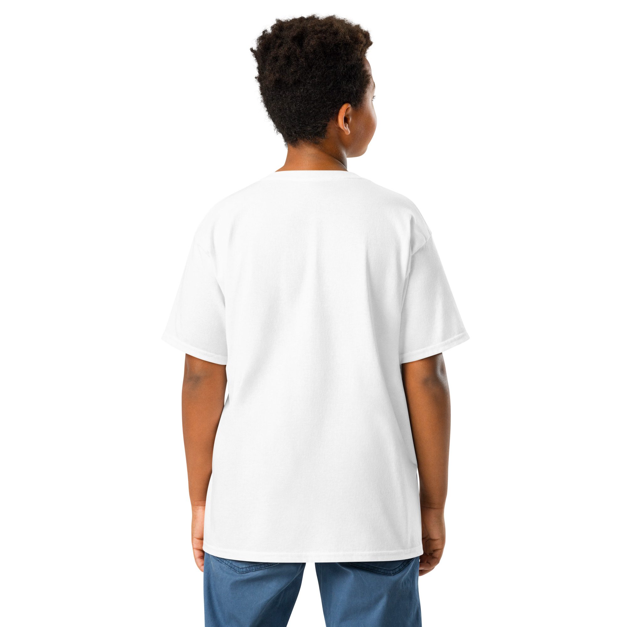 Color Splash Vampire Youth T-Shirt | Fun Halloween unisex Kids’ Tee - Image 2