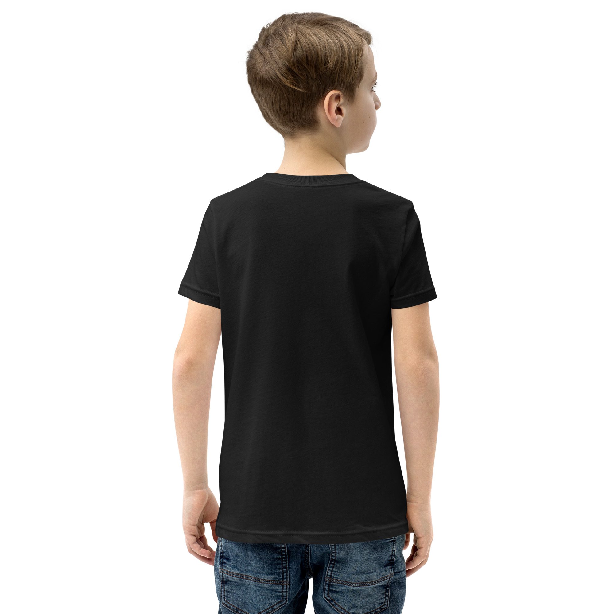 Youth Rainbow Witch Cauldron Tee | Colorful Halloween & Pride Kids’ Shirt - unisex - Image 7