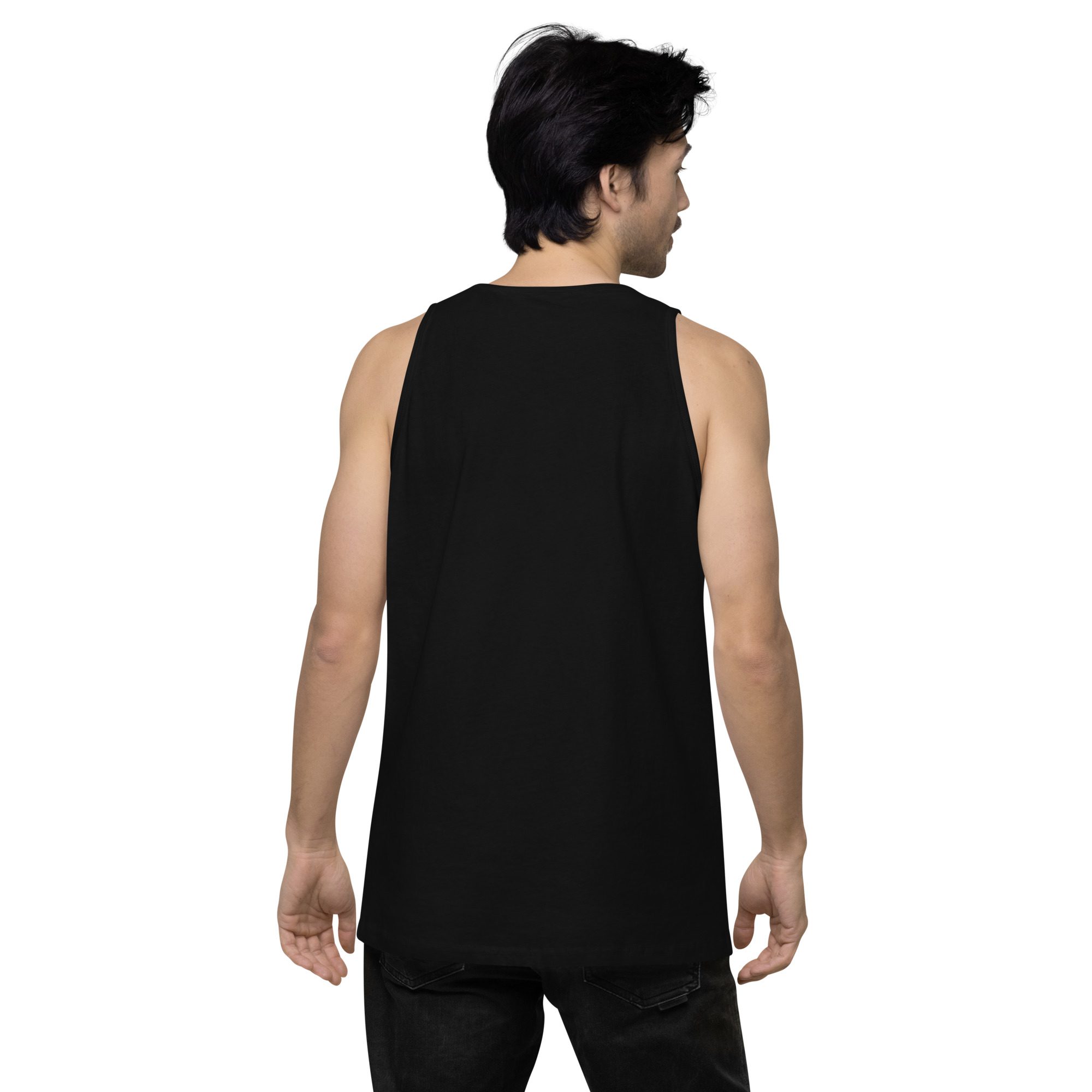 Splattio™ “Beach Vibes” Men’s Tank Top - Image 3
