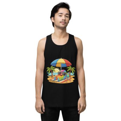 Splattio™ “Beach Vibes” Men’s Tank Top
